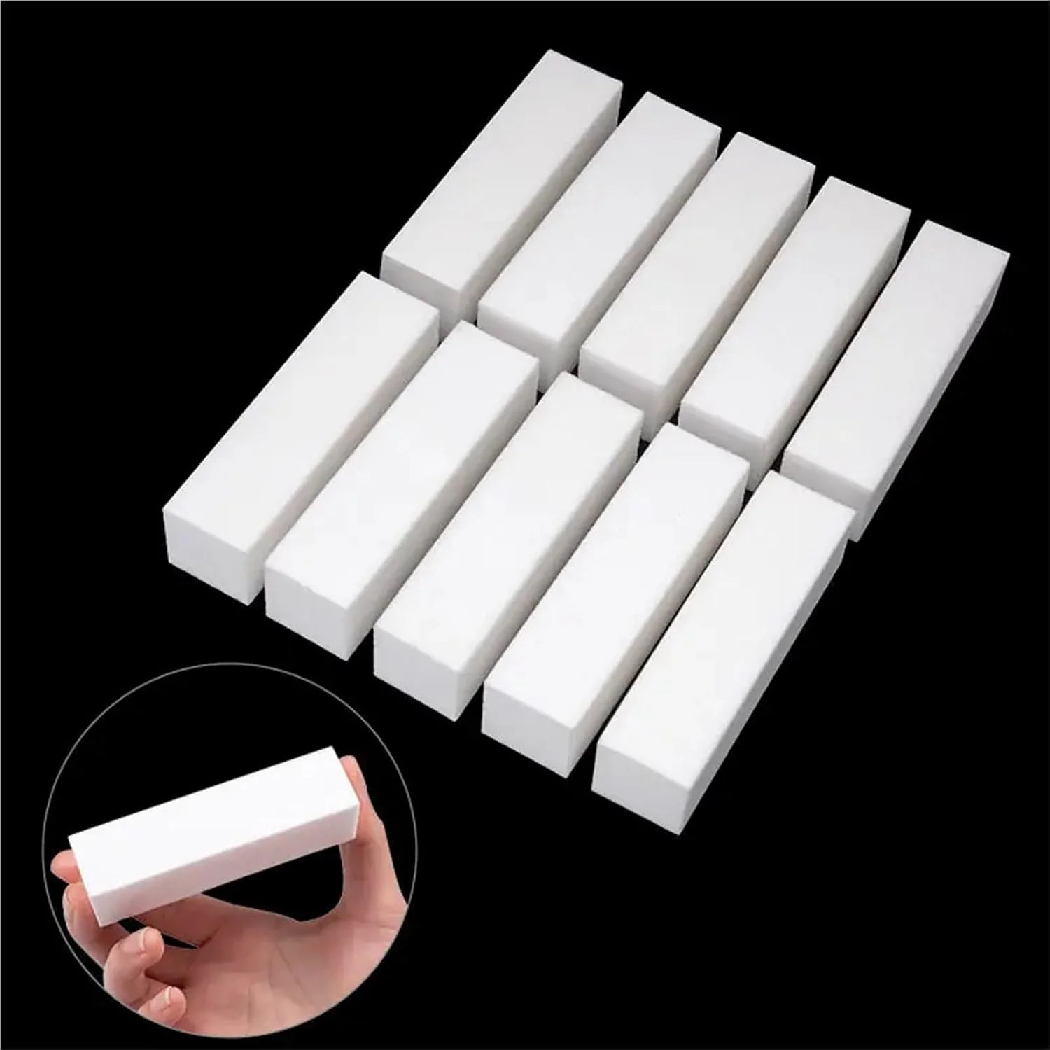 بلاک بافر ناخن 40 عددی، مجموعه بلاک بافر ناخن، مانیکور پدیکور، فایل های هنری ناخن، بافر اسفنجی ناخن (سفید) بلاک بافر ناخن 40 عددی، مجموعه بلاک بافر ناخن، مانیکور پدیکور، فایل های هنری ناخن، بافر اسفنجی ناخن (سفید)