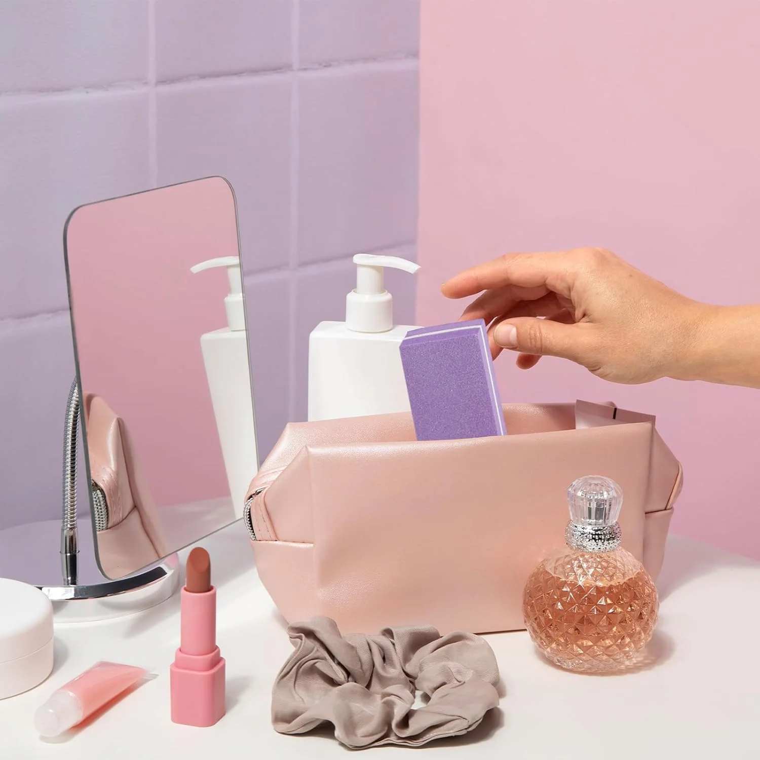 بلاک های بافر ناخن، 50 عدد بافر ناخن، ابزارهای سمباده زنی برای سالن و خانه، برای ناخن های ژلی و طبیعی، لوازم طراحی ناخن دخترانه، بنفش بلاک های بافر ناخن، 50 عدد بافر ناخن، ابزارهای سمباده زنی برای سالن و خانه، برای ناخن های ژلی و طبیعی، لوازم طراحی ناخن دخترانه، بنفش