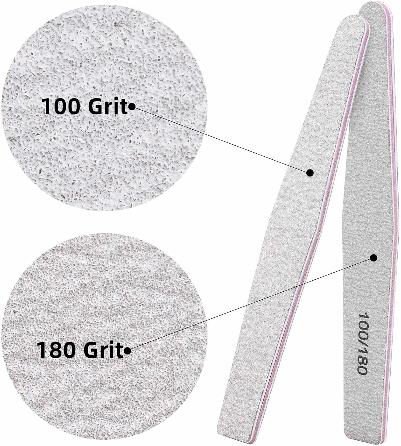 بیست و پنج عدد سوهان ناخن BTYMS، درجه زبری 100/180، سوهان ناخن فله ای، سوهان ناخن انگشت، سوهان ناخن بادوام بیست و پنج عدد سوهان ناخن BTYMS، درجه زبری 100/180، سوهان ناخن فله ای، سوهان ناخن انگشت، سوهان ناخن بادوام