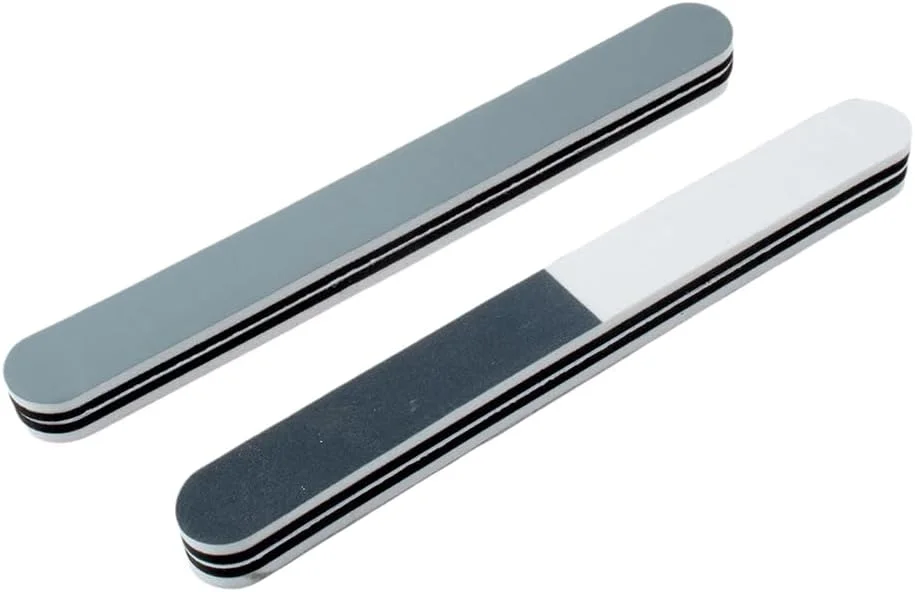 بلاک های بافر براق کننده ناخن 2 عددی برای پولیش ناخن های طبیعی، سوهان بافر ناخن، هدیه ای عالی برای عزیزانشان