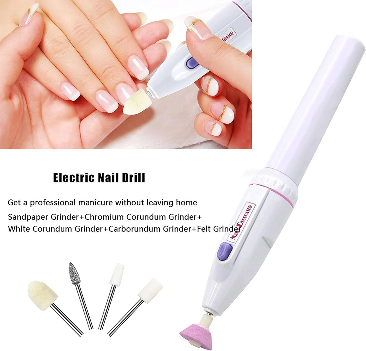 دستگاه سوهان برقی ناخن BLUETOP، کیت مانیکور و پدیکور، پولیش و ساییدن دستگاه سوهان برقی ناخن BLUETOP، کیت مانیکور و پدیکور، پولیش و ساییدن