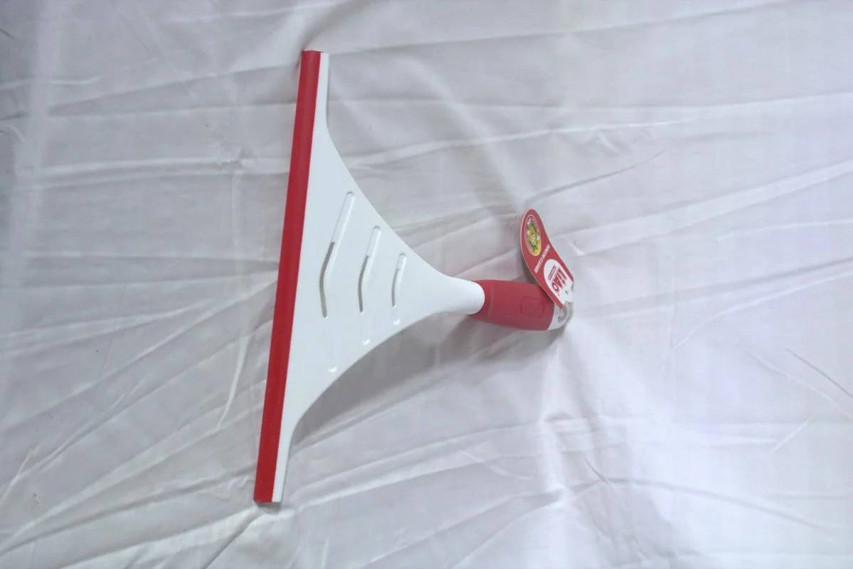 اسپری تمیز کننده شیشه - خشک شدن سریع، درخشش بدون رگه - پاک کننده قوی چربی 24X2X27 قرمز و سفید