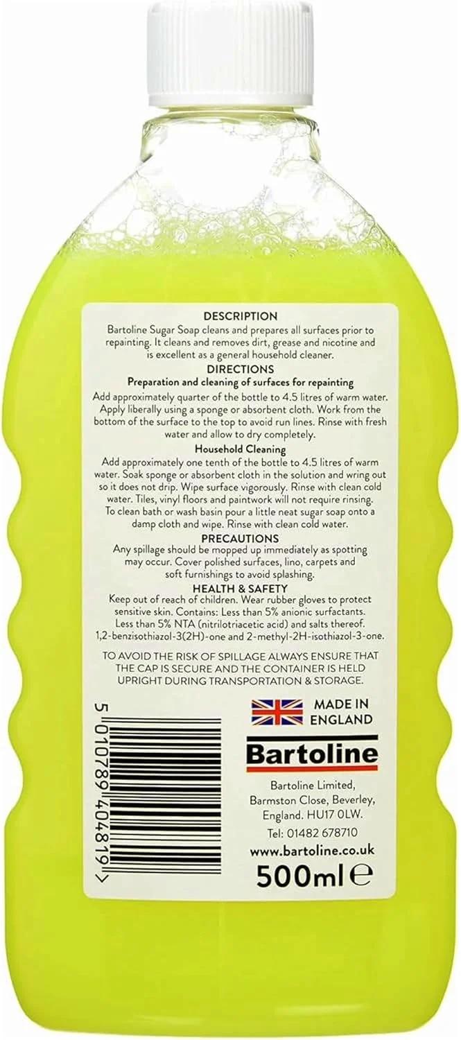 مایع شوینده قلیایی ویلوسک برای تمیزکاری - 2 عدد مایع قلیایی غلیظ 500 میلی لیتری برای دیوارها | چربی زدای آشپزخانه | تمیز کننده دیوار برای دیوارهای رنگ شده | پاک کننده چربی | به همراه دستمال میکروفایبر ویلوسک