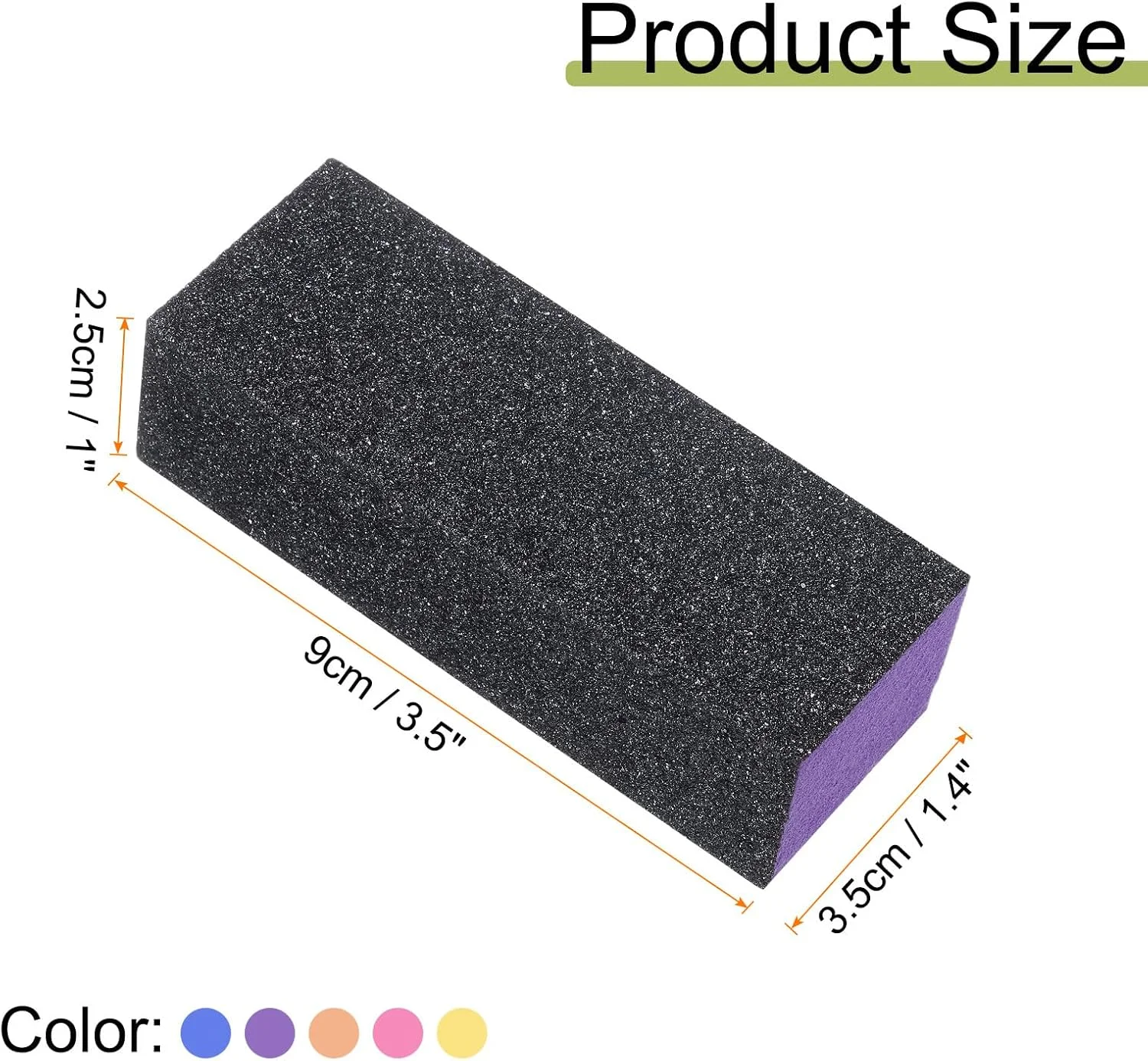 بلاک بافر ناخن هارفینگتون 5 عددی با درجه زبری 60/80/80، ابزار مانیکور بلوک سوهان بافر سمباده ناخن 3 طرفه برای بافر پولیش براق کننده ناخن اکریلیک، رنگ ترکیبی بلاک بافر ناخن هارفینگتون 5 عددی با درجه زبری 60/80/80، ابزار مانیکور بلوک سوهان بافر سمباده ناخن 3 طرفه برای بافر پولیش براق کننده ناخن اکریلیک، رنگ ترکیبی