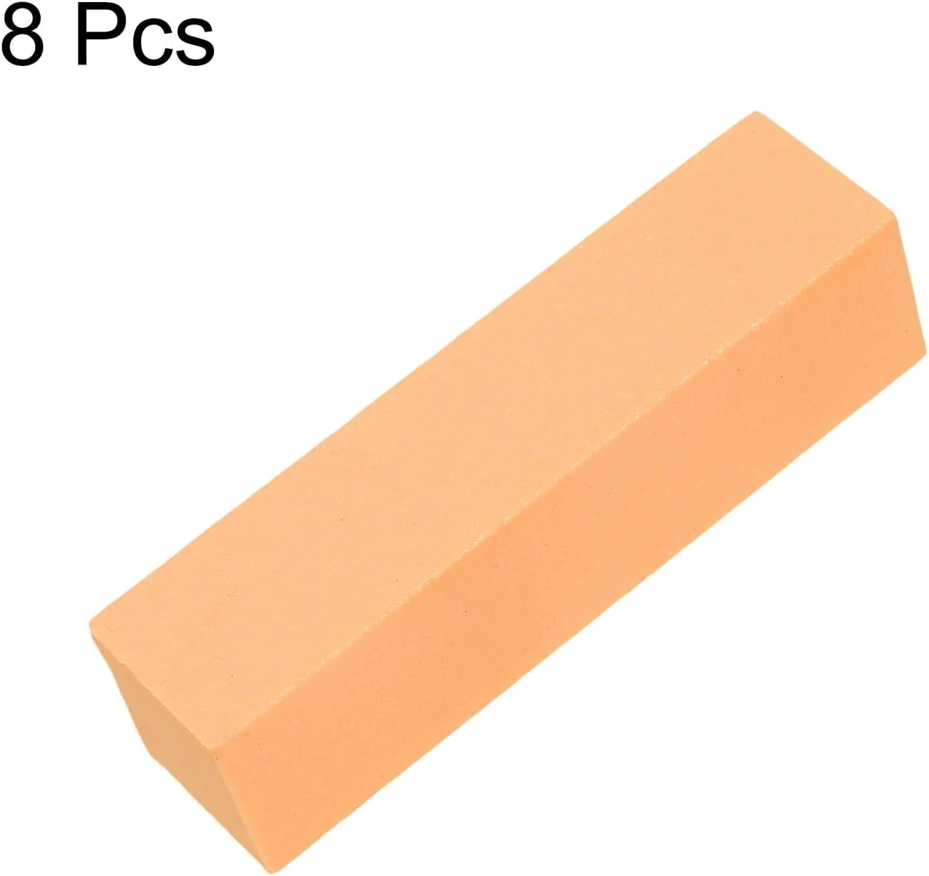 بلاک بافر ناخن هرفینگتون 8 عددی، درجه زبری 120، ابزار مانیکور و سوهان کشی ناخن برای پولیش و براق کردن ناخن های اکریلیک، نارنجی بلاک بافر ناخن هرفینگتون 8 عددی، درجه زبری 120، ابزار مانیکور و سوهان کشی ناخن برای پولیش و براق کردن ناخن های اکریلیک، نارنجی