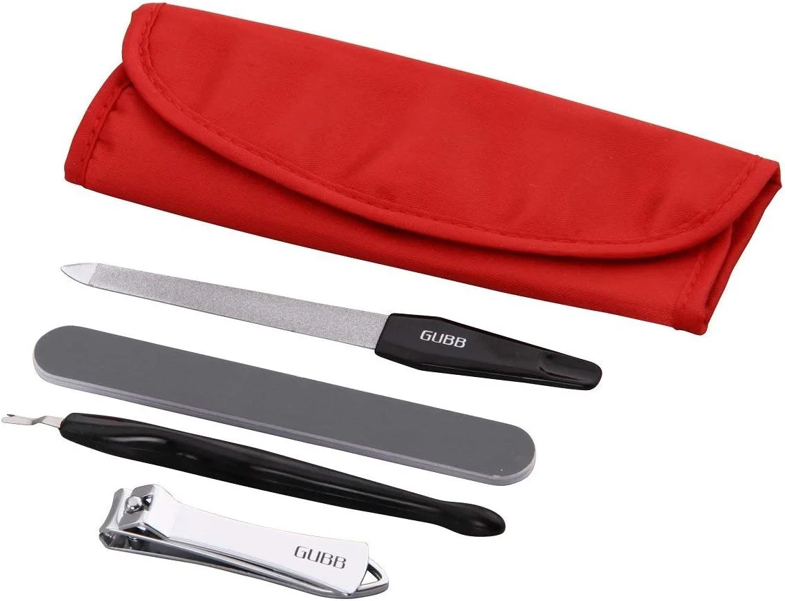 ست ابزار مانیکور گاب یو اس ای 4 در 1 - سوهان ناخن، ناخن گیر، براق کننده و بافر ناخن و از بین برنده پوست های اضافه ست ابزار مانیکور گاب یو اس ای 4 در 1 - سوهان ناخن، ناخن گیر، براق کننده و بافر ناخن و از بین برنده پوست های اضافه