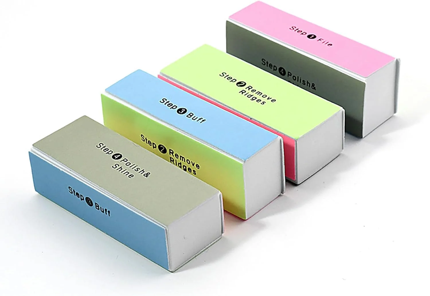 ست 10 عددی سوهان بافر ناخن، ابزار مانیکور و پدیکور، بلوک بافر ناخن 4 طرفه، سوهان براق کننده ناخن، سوهان بافر صاف کننده و پولیش ناخن برای ناخن های اکریلیک/طبیعی ست 10 عددی سوهان بافر ناخن، ابزار مانیکور و پدیکور، بلوک بافر ناخن 4 طرفه، سوهان براق کننده ناخن، سوهان بافر صاف کننده و پولیش ناخن برای ناخن های اکریلیک/طبیعی