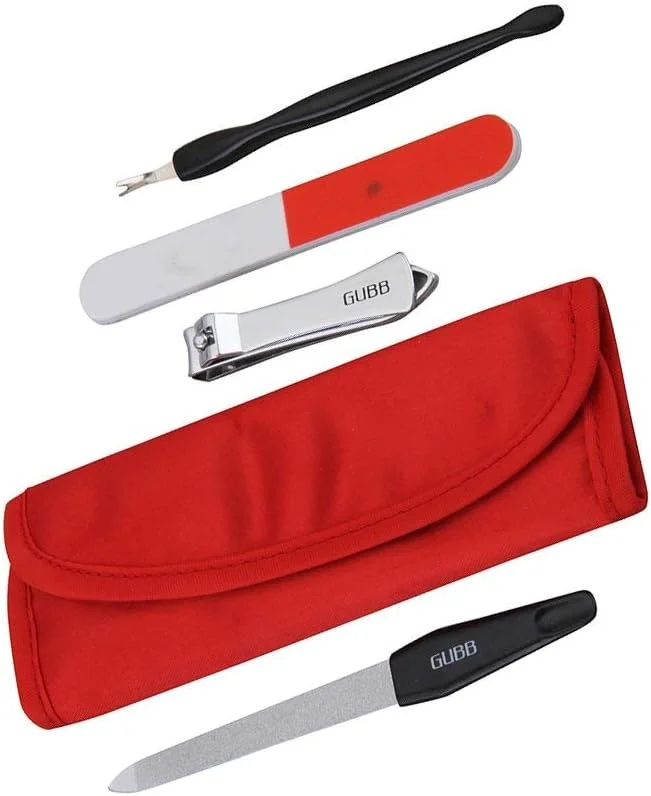 ست ابزار مانیکور گاب یو اس ای 4 در 1 - سوهان ناخن، ناخن گیر، براق کننده و بافر ناخن و از بین برنده پوست های اضافه ست ابزار مانیکور گاب یو اس ای 4 در 1 - سوهان ناخن، ناخن گیر، براق کننده و بافر ناخن و از بین برنده پوست های اضافه