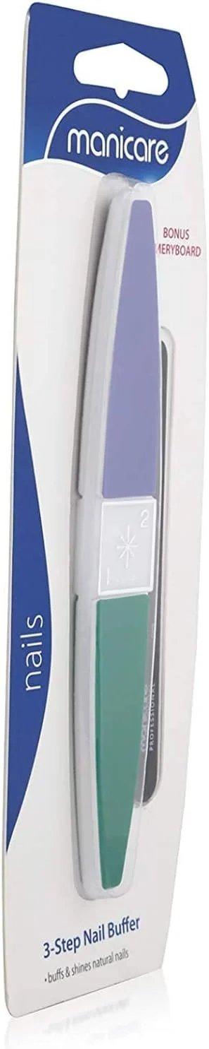 بافر ناخن 3 مرحله ای Manicare # 38200، 1 عدد بافر ناخن 3 مرحله ای Manicare # 38200، 1 عدد
