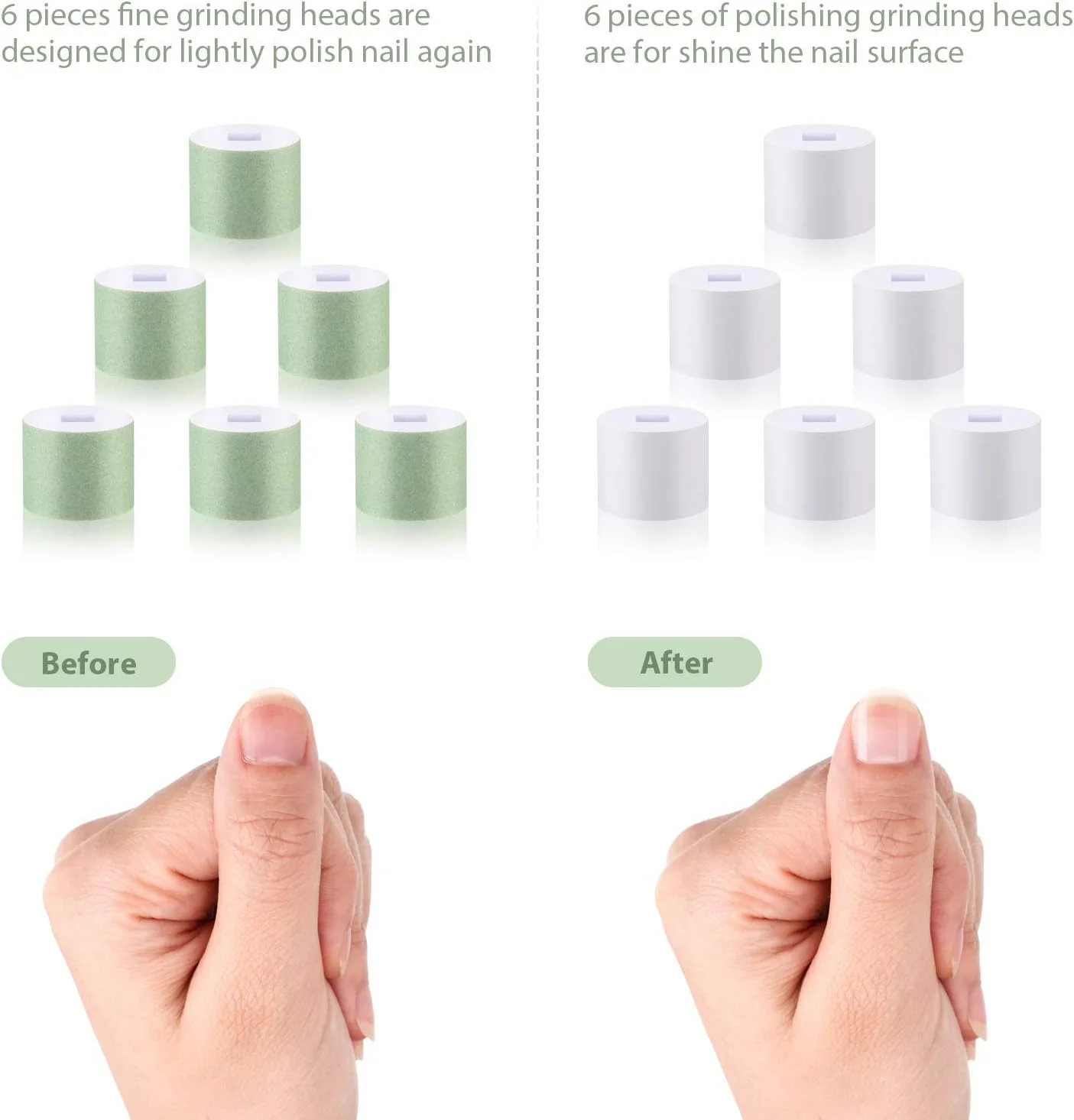 مجموعه 12 عددی سری سوهان ناخن برقی Maitys، سری یدکی ابزار مانیکور و پدیکور برقی، غلتک های جایگزین سوهان ناخن برقی برای سوهان کشی، پولیش و براق کردن ناخن مجموعه 12 عددی سری سوهان ناخن برقی Maitys، سری یدکی ابزار مانیکور و پدیکور برقی، غلتک های جایگزین سوهان ناخن برقی برای سوهان کشی، پولیش و براق کردن ناخن