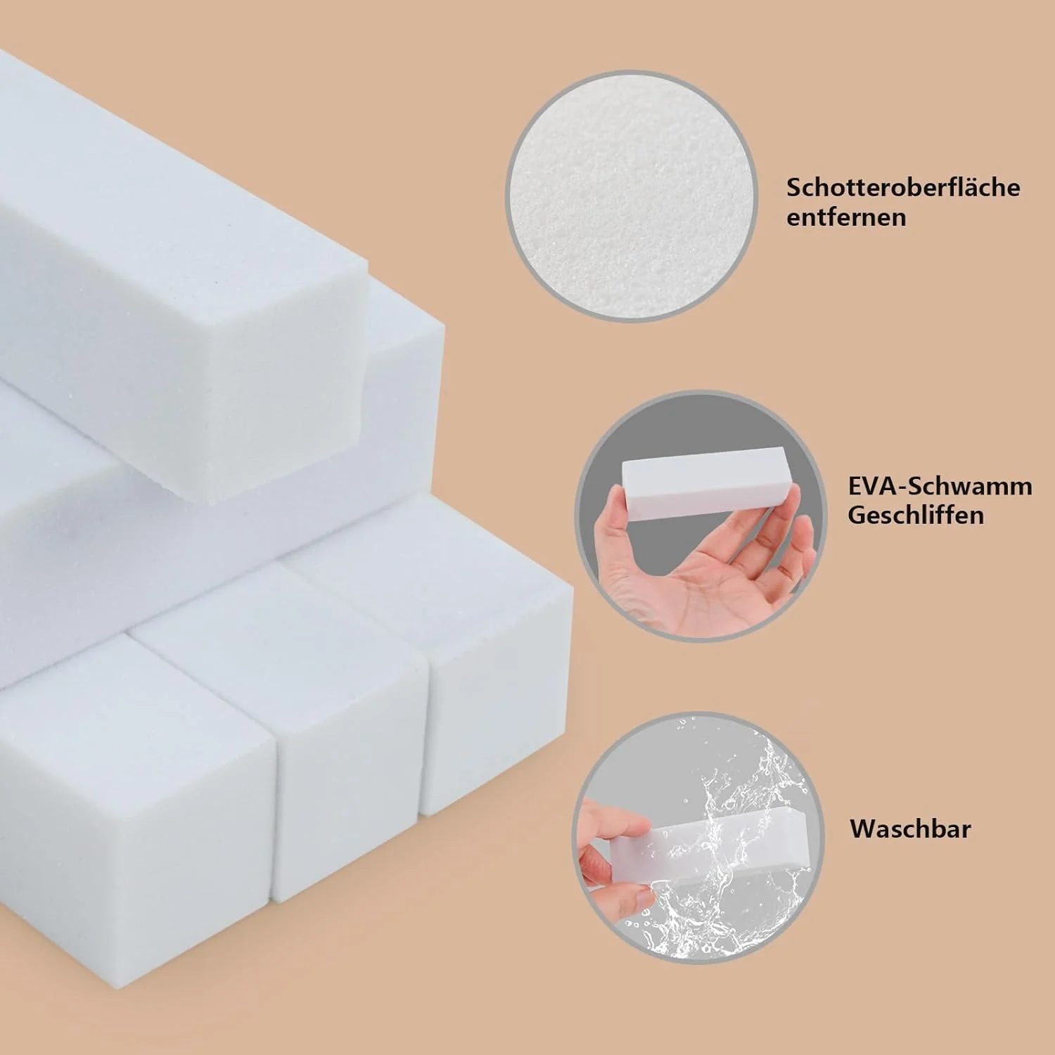 مجموعه 10 عددی سوهان ناخن، بلاک های پولیش ناخن، بافر برای نوک ناخن های طراحی شده، سوهان پولیش حرفه ای برای سوهان زدن ناخن های اکریلیک یا ژل طبیعی، 4 طرف قابل شستشو برای مانیکور مجموعه 10 عددی سوهان ناخن، بلاک های پولیش ناخن، بافر برای نوک ناخن های طراحی شده، سوهان پولیش حرفه ای برای سوهان زدن ناخن های اکریلیک یا ژل طبیعی، 4 طرف قابل شستشو برای مانیکور