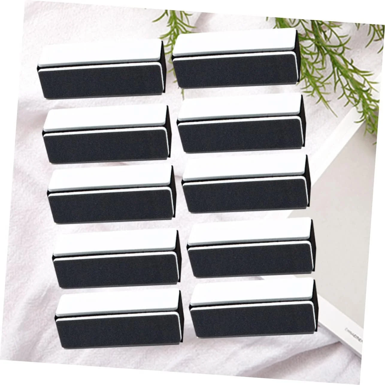 بلاک های بافر ناخن حرفه ای، بسته 30 عددی، سیاه و سفید، اسفنج پولیش برای مانیکور و مراقبت از ناخن بلاک های بافر ناخن حرفه ای، بسته 30 عددی، سیاه و سفید، اسفنج پولیش برای مانیکور و مراقبت از ناخن