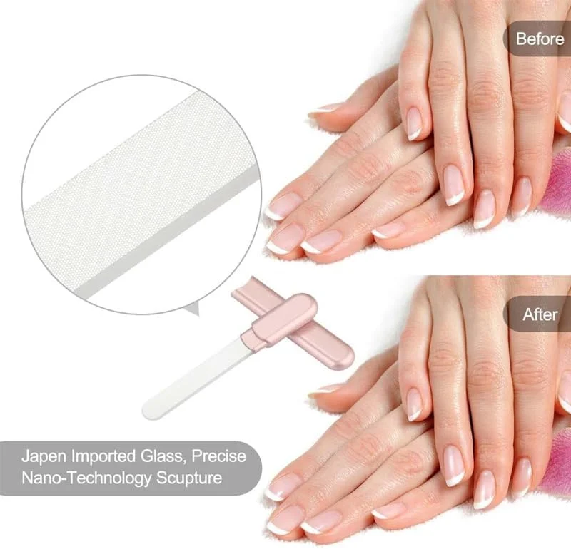 سوهان ناخن شیشه ای ممتاز با کیف، بافر ناخن کریستالی الماس سالن زیبایی برای ناخن های اکریلیک، هدیه کریسمس برای زنان و مردان، آبی روشن سوهان ناخن شیشه ای ممتاز با کیف، بافر ناخن کریستالی الماس سالن زیبایی برای ناخن های اکریلیک، هدیه کریسمس برای زنان و مردان، آبی روشن