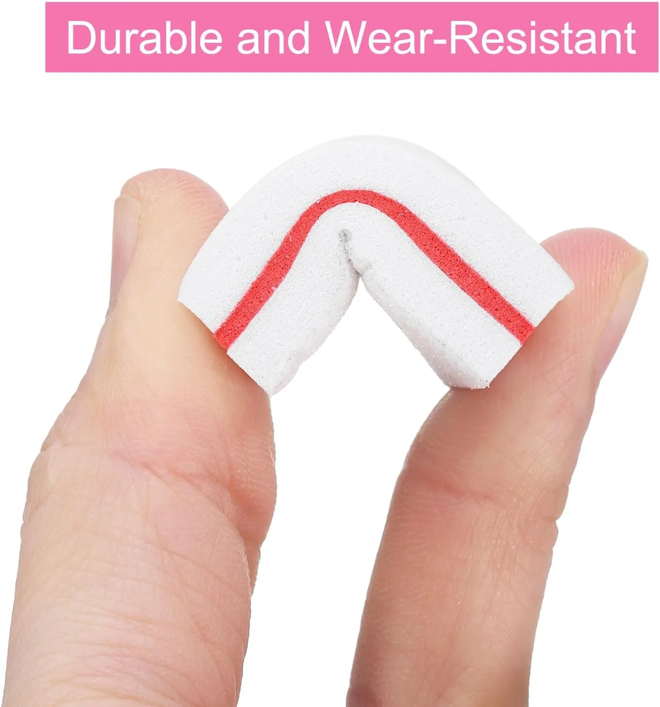 سوهان ناخن مینیاتوری 50 عددی سورسیینگ مپ، بلوک های سمباده ناخن با دانه بندی 100/180، مجموعه پولیش ناخن حرفه ای برای ناخن های اکریلیک و طبیعی، سفید سوهان ناخن مینیاتوری 50 عددی سورسیینگ مپ، بلوک های سمباده ناخن با دانه بندی 100/180، مجموعه پولیش ناخن حرفه ای برای ناخن های اکریلیک و طبیعی، سفید