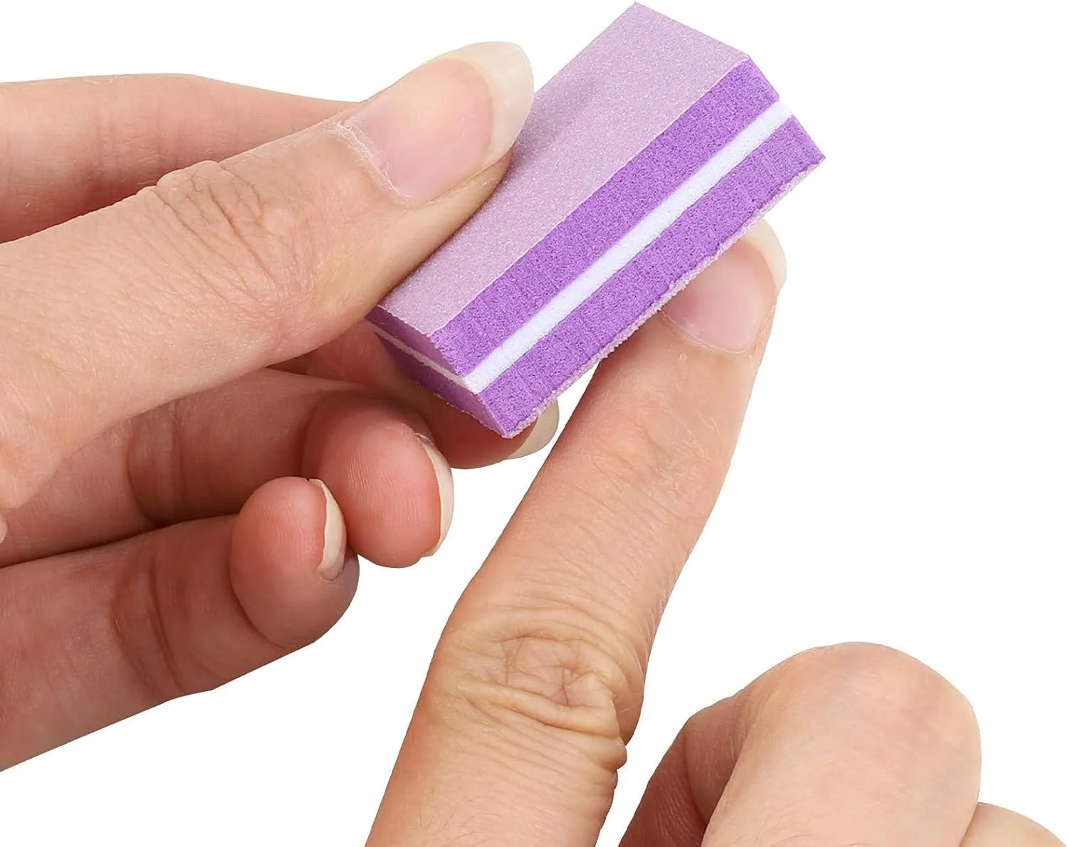 فایل مینی اسفنجی ناخن 50 عددی، بافر ناخن، مربع سنگ زنی اسفنجی الاستیک بالا، فایل پولیش ناخن اسفنجی، ابزار طراحی ناخن (بنفش) فایل مینی اسفنجی ناخن 50 عددی، بافر ناخن، مربع سنگ زنی اسفنجی الاستیک بالا، فایل پولیش ناخن اسفنجی، ابزار طراحی ناخن (بنفش)