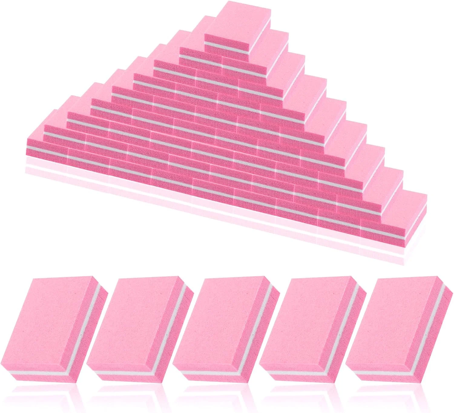 سوهان ناخن مینی سیمارو 50 عددی، بلوک سمباده اسفنجی، بلوک سمباده دو طرفه حرفه ای، ابزار هنری ناخن برای تکنسین های ناخن، مبتدیان، استفاده در سالن و منزل سوهان ناخن مینی سیمارو 50 عددی، بلوک سمباده اسفنجی، بلوک سمباده دو طرفه حرفه ای، ابزار هنری ناخن برای تکنسین های ناخن، مبتدیان، استفاده در سالن و منزل