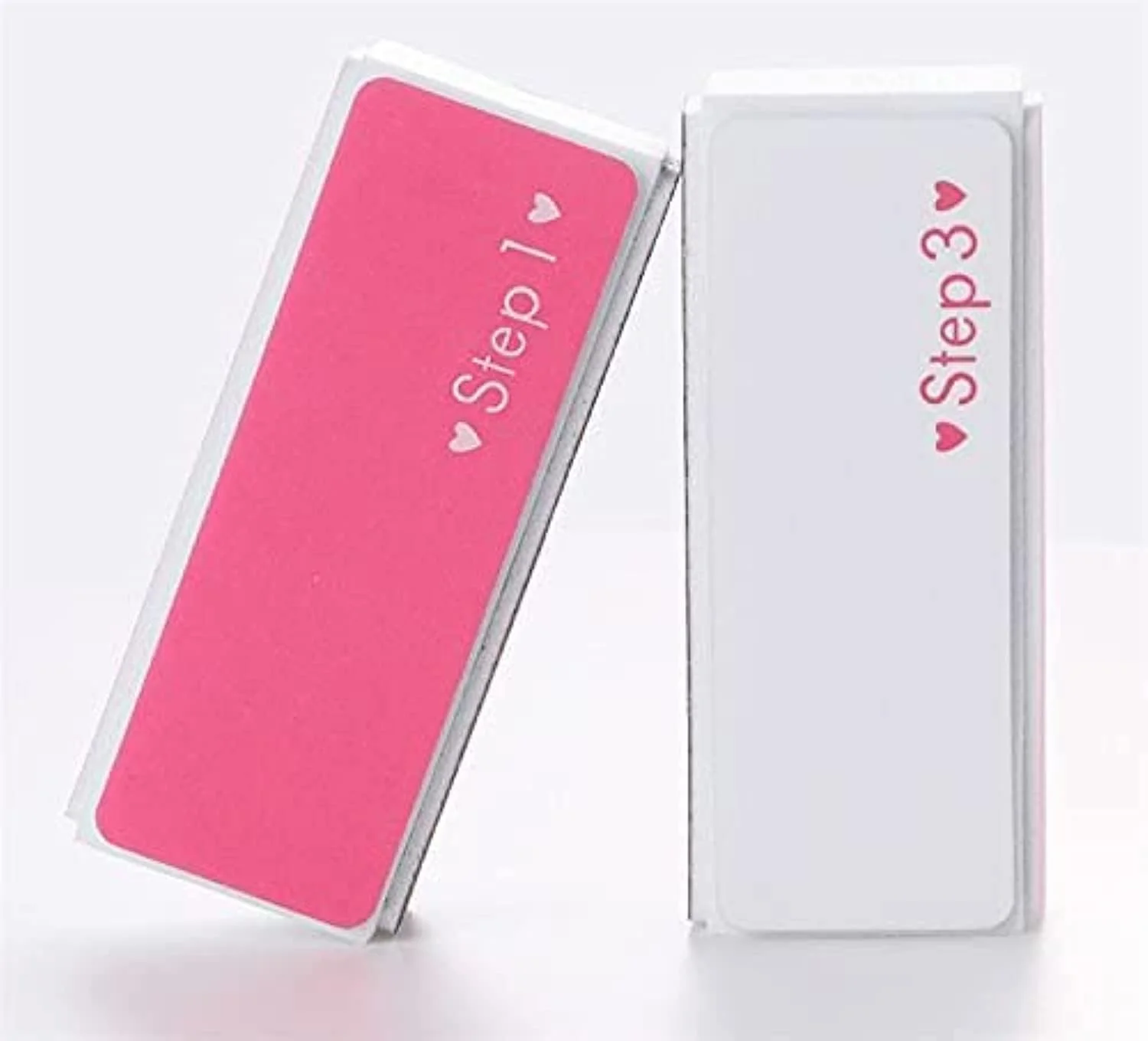 بلاک بافر پولیش ناخن 4 طرفه با درجه زبری متفاوت| سوهان، پولیش، صاف و براق کننده (3 عدد)