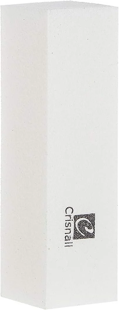 بلاک بافر سنباده - سفید، بافر ناخن سفید