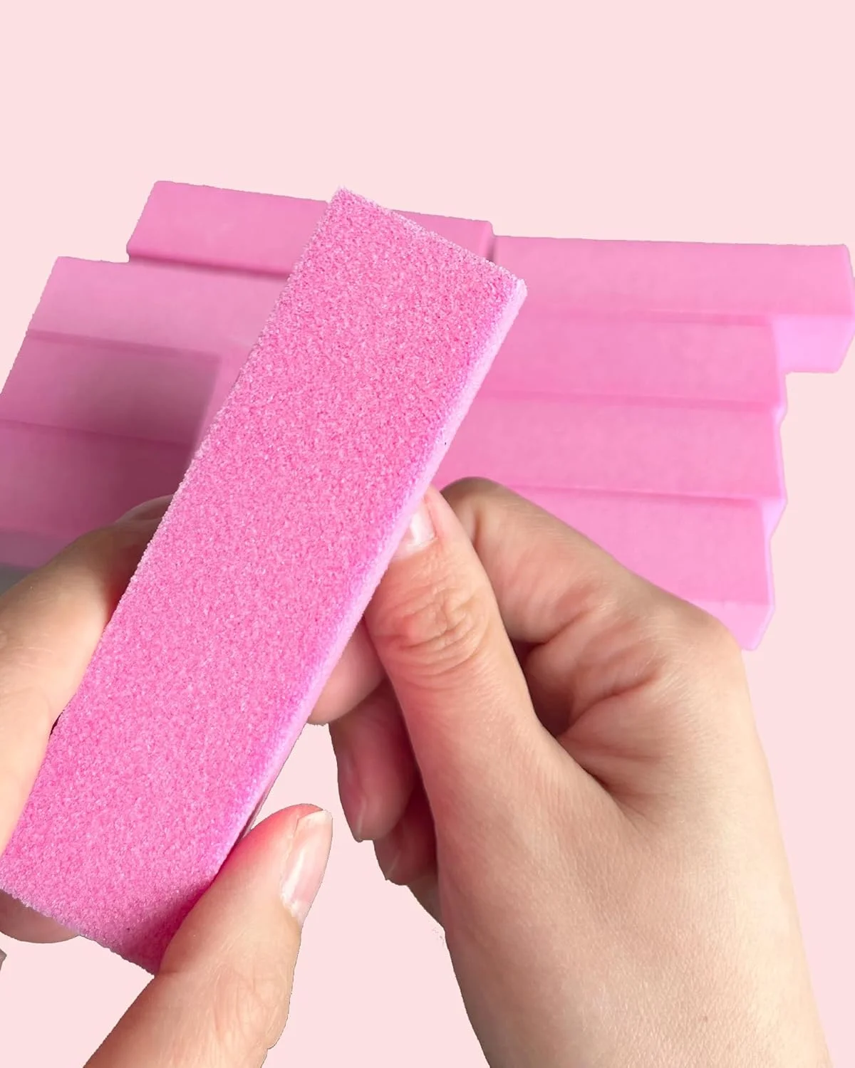 بلاک بافر ناخن 10 عددی، بافرهای سمباده ای 4 طرفه برای ناخن، ست فایل بافر درخشان کننده ناخن های اکریلیک، بافر مانیکور حرفه ای مناسب استفاده در سالن و منزل، صورتی بلاک بافر ناخن 10 عددی، بافرهای سمباده ای 4 طرفه برای ناخن، ست فایل بافر درخشان کننده ناخن های اکریلیک، بافر مانیکور حرفه ای مناسب استفاده در سالن و منزل، صورتی