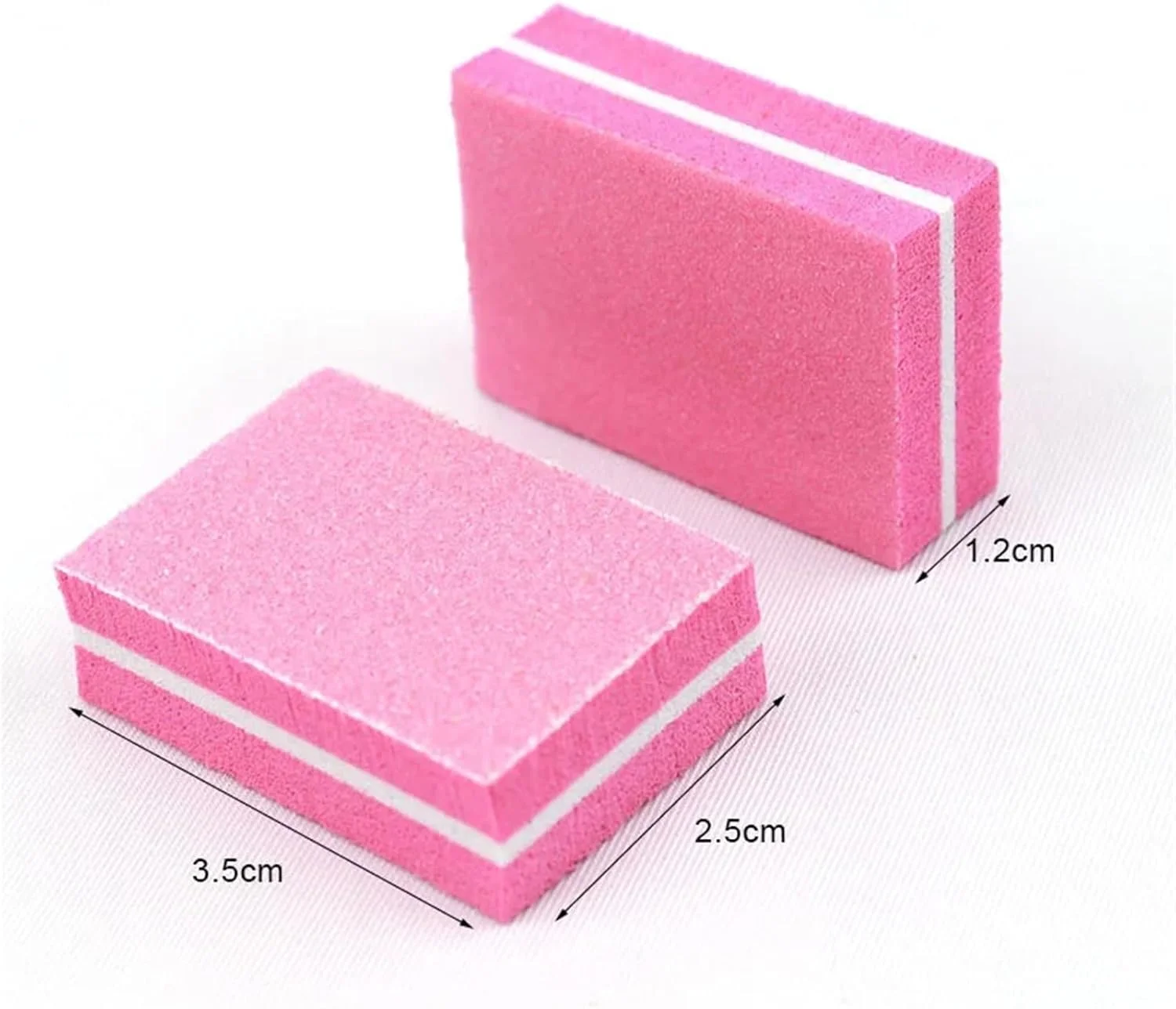 بلاک بافر ناخن 50 عددی، سمباده بافر کوچک برای هنر ناخن، سوهان مانیکور، سوهان پولیش و سنباده زنی ناخن، ابزار تجهیزات سنگ زنی (50 عدد - سفید) بلاک بافر ناخن 50 عددی، سمباده بافر کوچک برای هنر ناخن، سوهان مانیکور، سوهان پولیش و سنباده زنی ناخن، ابزار تجهیزات سنگ زنی (50 عدد - سفید)