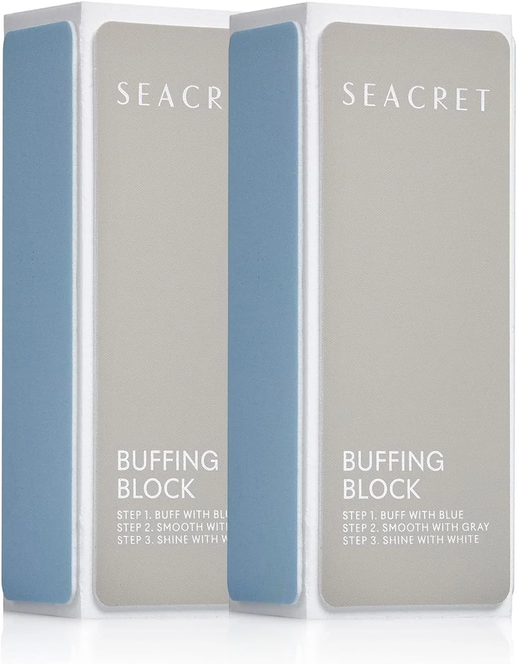 بلاک پولیش ناخن حرفه ای سیکرت. بلاک پولیش 3 طرفه، راز داشتن ناخن های براق. مانیکور و پدیکور - بسته 2 عددی