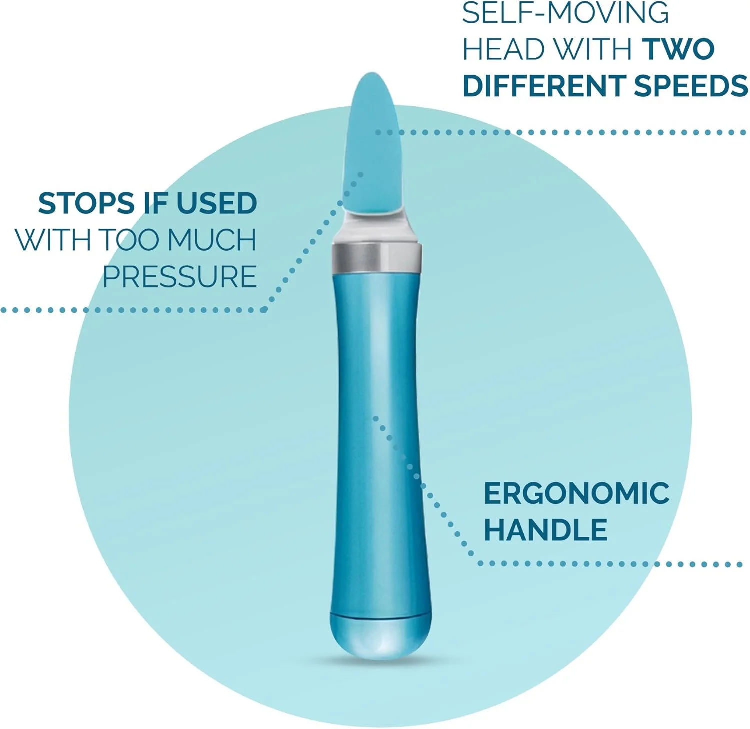 دستگاه مراقبت ناخن الکترونیکی شول مدل Velvet، آبی دستگاه مراقبت ناخن الکترونیکی شول مدل Velvet، آبی