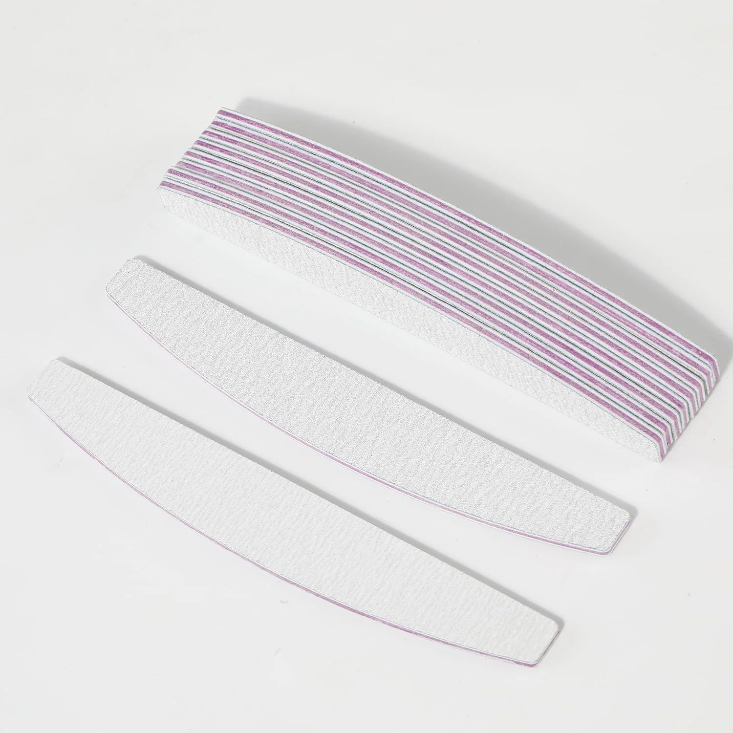 سوهان ناخن 10 عددی، سوهان ناخن حرفه ای، تخته سمباده دو طرفه قابل استفاده مجدد، درجه زبری 100/180، ابزار مانیکور پدیکور برای ناخن های طبیعی و ناخن های اکریلیک، سفید لوزی شکل سوهان ناخن 10 عددی، سوهان ناخن حرفه ای، تخته سمباده دو طرفه قابل استفاده مجدد، درجه زبری 100/180، ابزار مانیکور پدیکور برای ناخن های طبیعی و ناخن های اکریلیک، سفید لوزی شکل