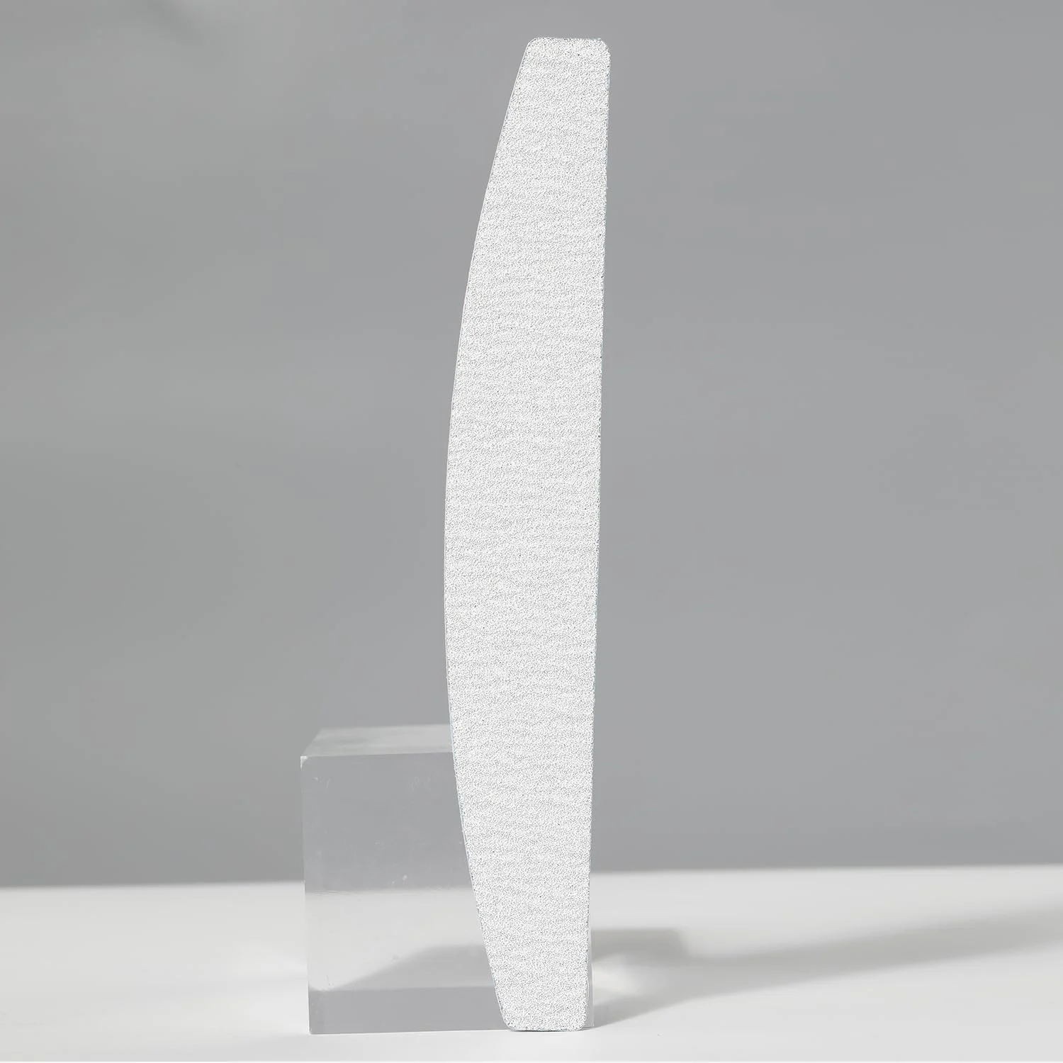 سوهان ناخن 10 عددی، سوهان ناخن حرفه ای، تخته سمباده دو طرفه قابل استفاده مجدد، درجه زبری 100/180، ابزار مانیکور پدیکور برای ناخن های طبیعی و ناخن های اکریلیک، سفید لوزی شکل