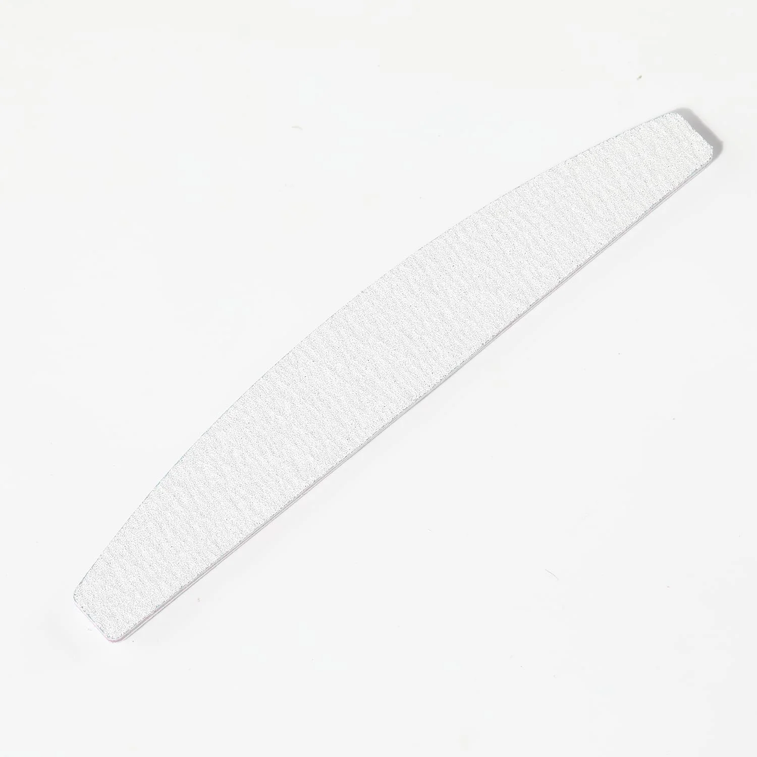 سوهان ناخن 10 عددی، سوهان ناخن حرفه ای، تخته سمباده دو طرفه قابل استفاده مجدد، درجه زبری 100/180، ابزار مانیکور پدیکور برای ناخن های طبیعی و ناخن های اکریلیک، سفید لوزی شکل