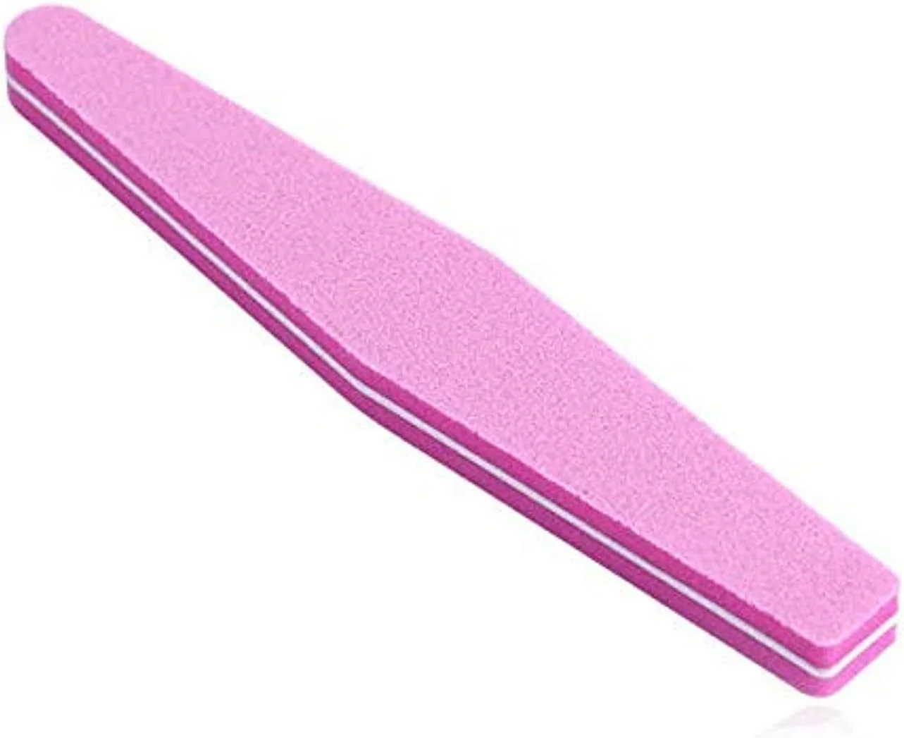 بافر حرفه ای سنباده زنی سمباده قابل شستشو نوار شکل الماس سوهان ناخن ابزار مانیکور (صورتی) بافر حرفه ای سنباده زنی سمباده قابل شستشو نوار شکل الماس سوهان ناخن ابزار مانیکور (صورتی)