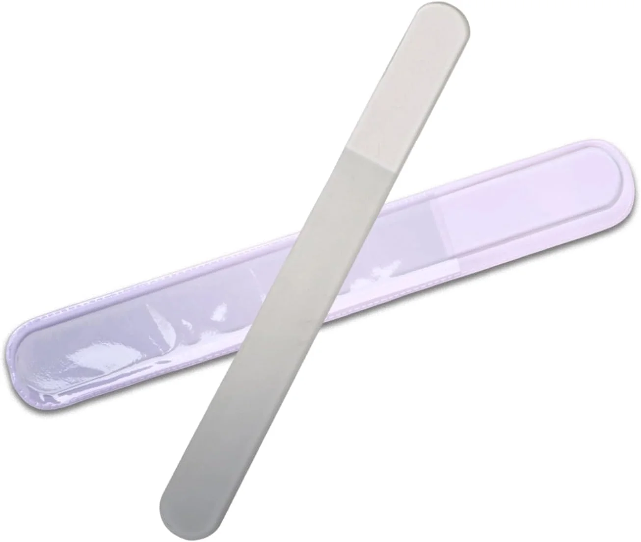 سوهان ناخن شیشه ای حرفه ای برای ناخن های طبیعی، سوهان ناخن کریستالی بادوام با بافر سه طرفه، طراحی قابل حمل برای استفاده در خانه و سالن سوهان ناخن شیشه ای حرفه ای برای ناخن های طبیعی، سوهان ناخن کریستالی بادوام با بافر سه طرفه، طراحی قابل حمل برای استفاده در خانه و سالن