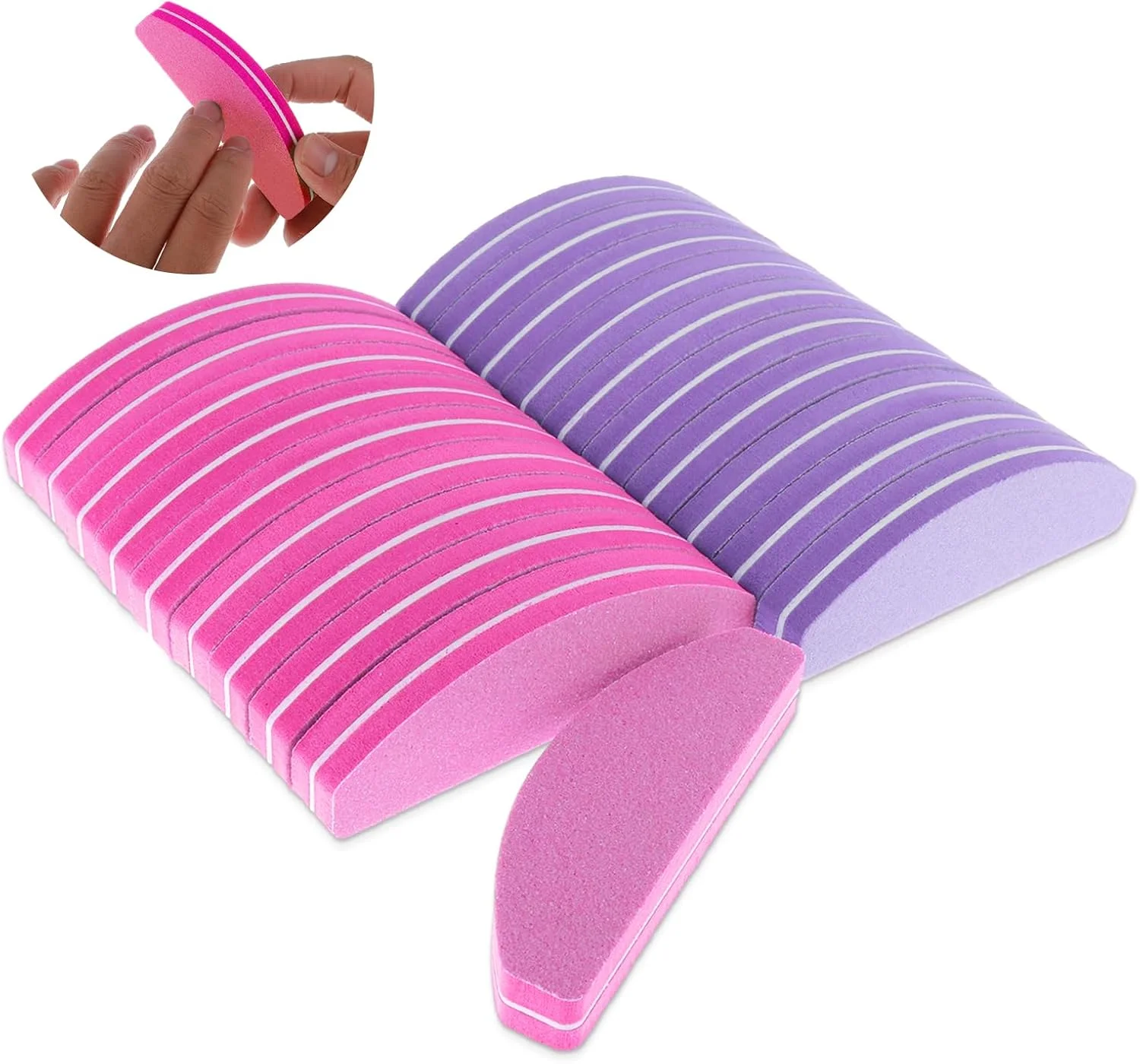 بسته 20 عددی بافر ناخن، سوهان ناخن حرفه ای گریت 100/180، بلوک های سمباده بافر برای ناخن های ژلی، سوهان ناخن دو طرفه قابل شستشو برای استودیو ناخن و خانه بسته 20 عددی بافر ناخن، سوهان ناخن حرفه ای گریت 100/180، بلوک های سمباده بافر برای ناخن های ژلی، سوهان ناخن دو طرفه قابل شستشو برای استودیو ناخن و خانه