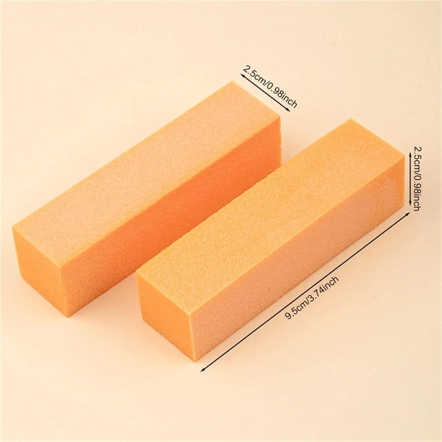 بلاک بافر ناخن 30 عددی، سوهان ناخن حرفه ای، بلاک پولیشر، سوهان های پدیکور مانیکور، اسفنج پولیش سنباده (زرد)