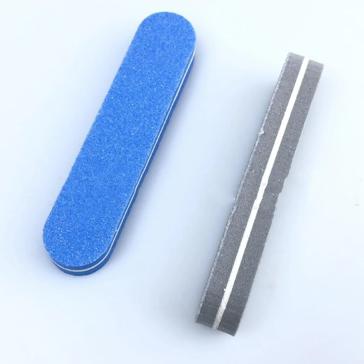 بافر ناخن 20 عددی برای ابزار مانیکور و طراحی ناخن اکریلیک، آبی