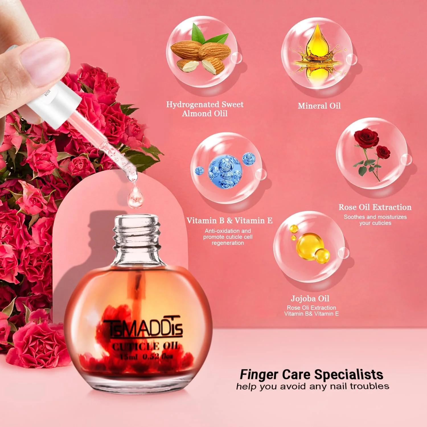 بافر و سوهان ناخن TsMADDTs، کیت ابزار مانیکور با 3 عدد سوهان ناخن، 2 عدد بافر ناخن، 2 عدد بلوک بافر ناخن، نیپر کوتیکول، پوشر کوتیکول و روغن کوتیکول