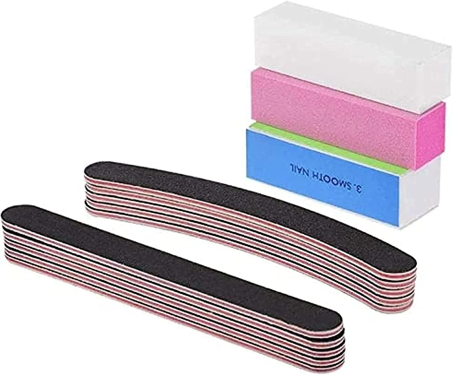 ست سوهان ناخن 13 تکه ORiTi، کیت ابزار مانیکور حرفه ای، بلوک بافر مستطیلی برای مراقبت از هنر ناخن ست سوهان ناخن 13 تکه ORiTi، کیت ابزار مانیکور حرفه ای، بلوک بافر مستطیلی برای مراقبت از هنر ناخن