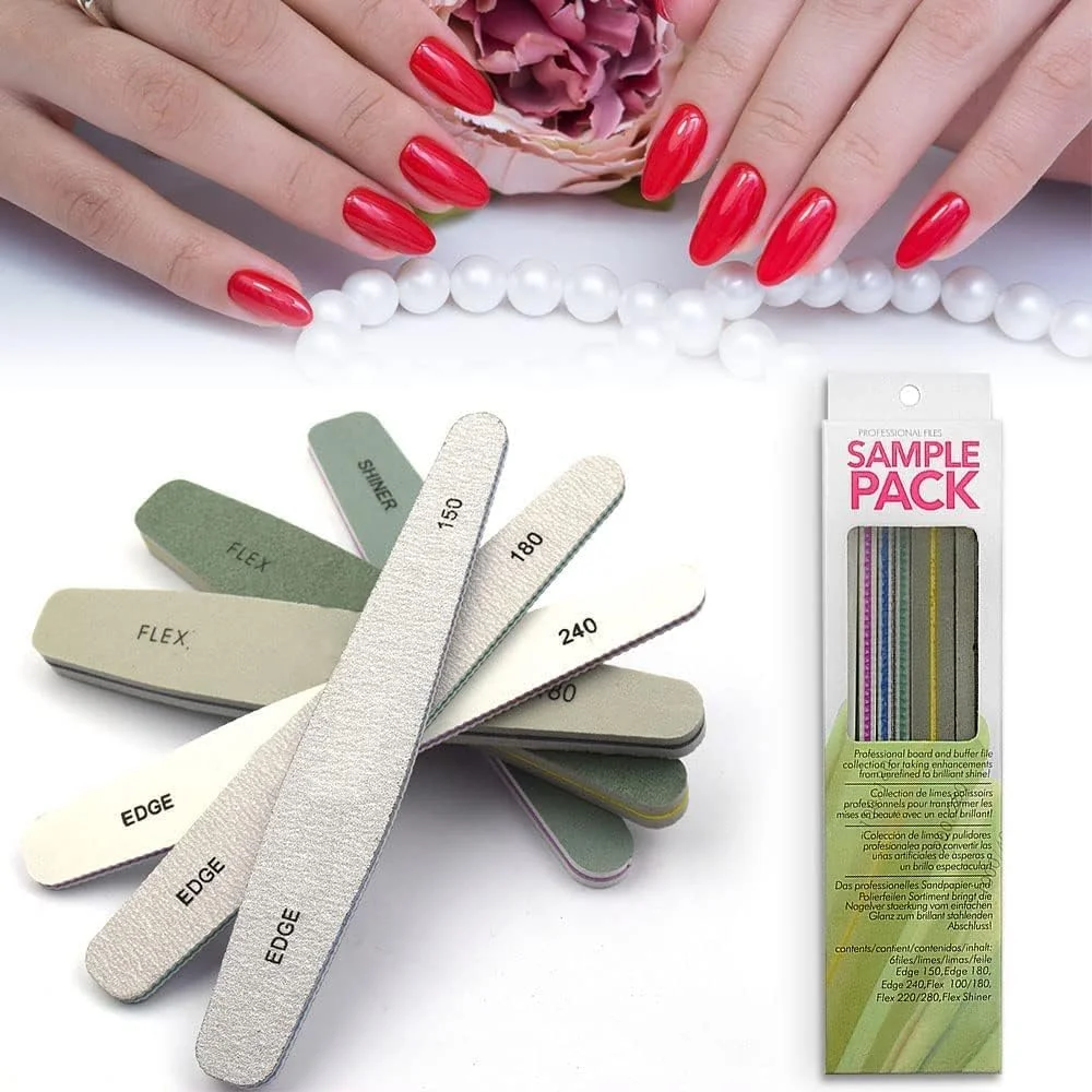 سوهان ناخن OSYA، ست سوهان و بافر ناخن برای سوهان زدن، فرم دادن، صاف کردن، بافر و براق کردن ناخن ها، مدل نیمه ماه سوهان ناخن OSYA، ست سوهان و بافر ناخن برای سوهان زدن، فرم دادن، صاف کردن، بافر و براق کردن ناخن ها، مدل نیمه ماه