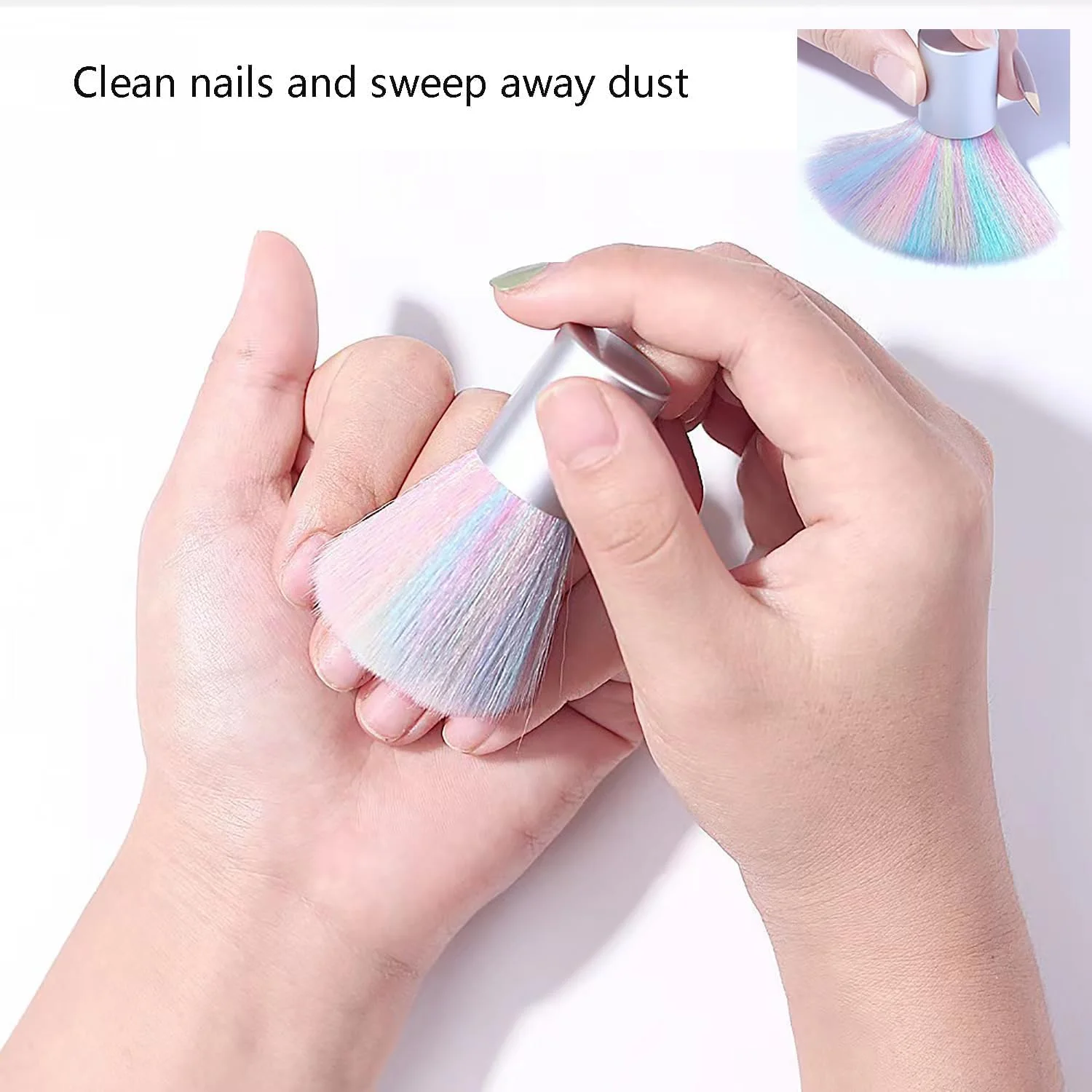 سوهان و بافر ناخن TONOKAILS - کیت ابزار مانیکور حرفه ای 18 عددی، مجموعه سوهان ناخن دو طرفه برای ناخن های اکریلیک، 6 عدد بافر ناخن اسفنجی چهار طرفه با گریت 120 برای صیقل دادن