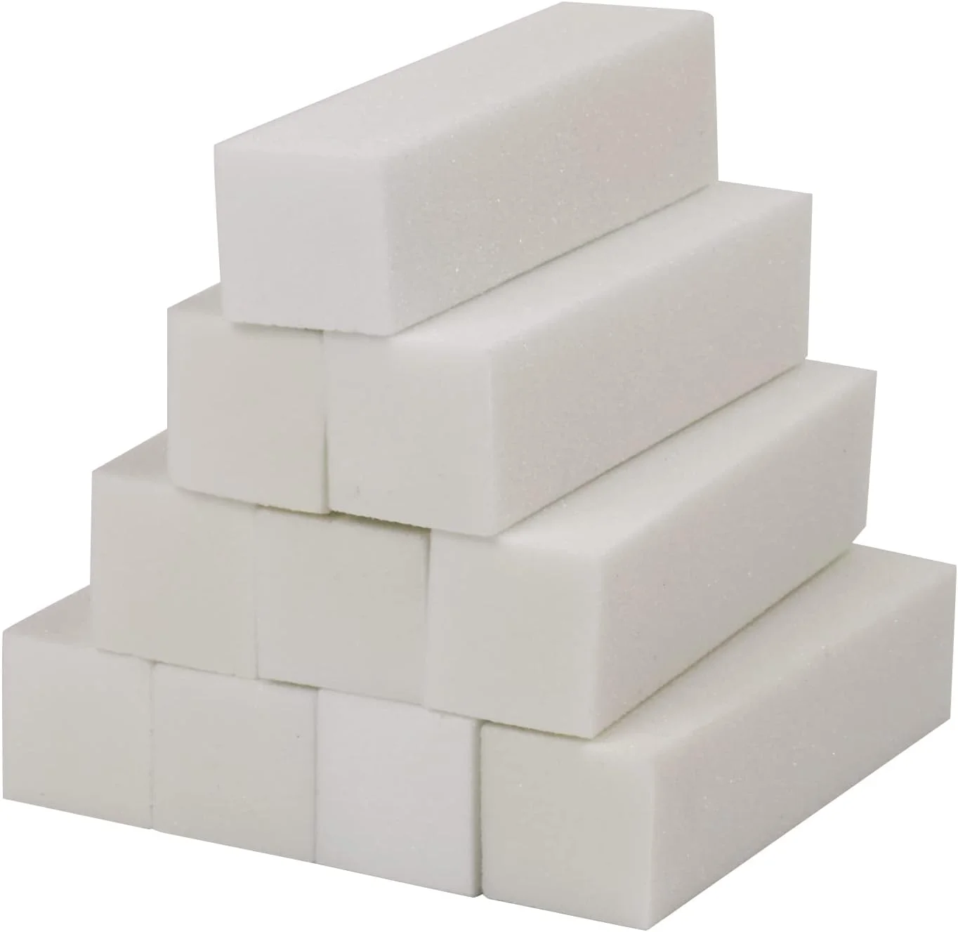 بسته 10 عددی بافر ناخن ZXAZX، سوهان اسفنجی پولیش ناخن، سوهان پولیش ناخن، مناسب برای هنر ناخن و مانیکور اسفنجی حرفه ای در منزل