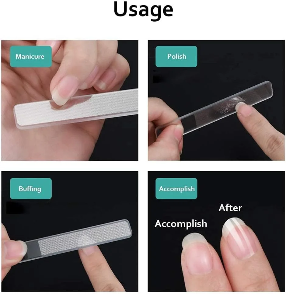 براق کننده ناخن شیشه ای VOIISH - سوهان ناخن شیشه ای نانو، بافر و پولیشر براق کننده ناخن کریستالی برای ناخن های دست و پا، سوهان ناخن، شکل دهنده ناخن، ابزار ناخن براق کننده ناخن شیشه ای VOIISH - سوهان ناخن شیشه ای نانو، بافر و پولیشر براق کننده ناخن کریستالی برای ناخن های دست و پا، سوهان ناخن، شکل دهنده ناخن، ابزار ناخن