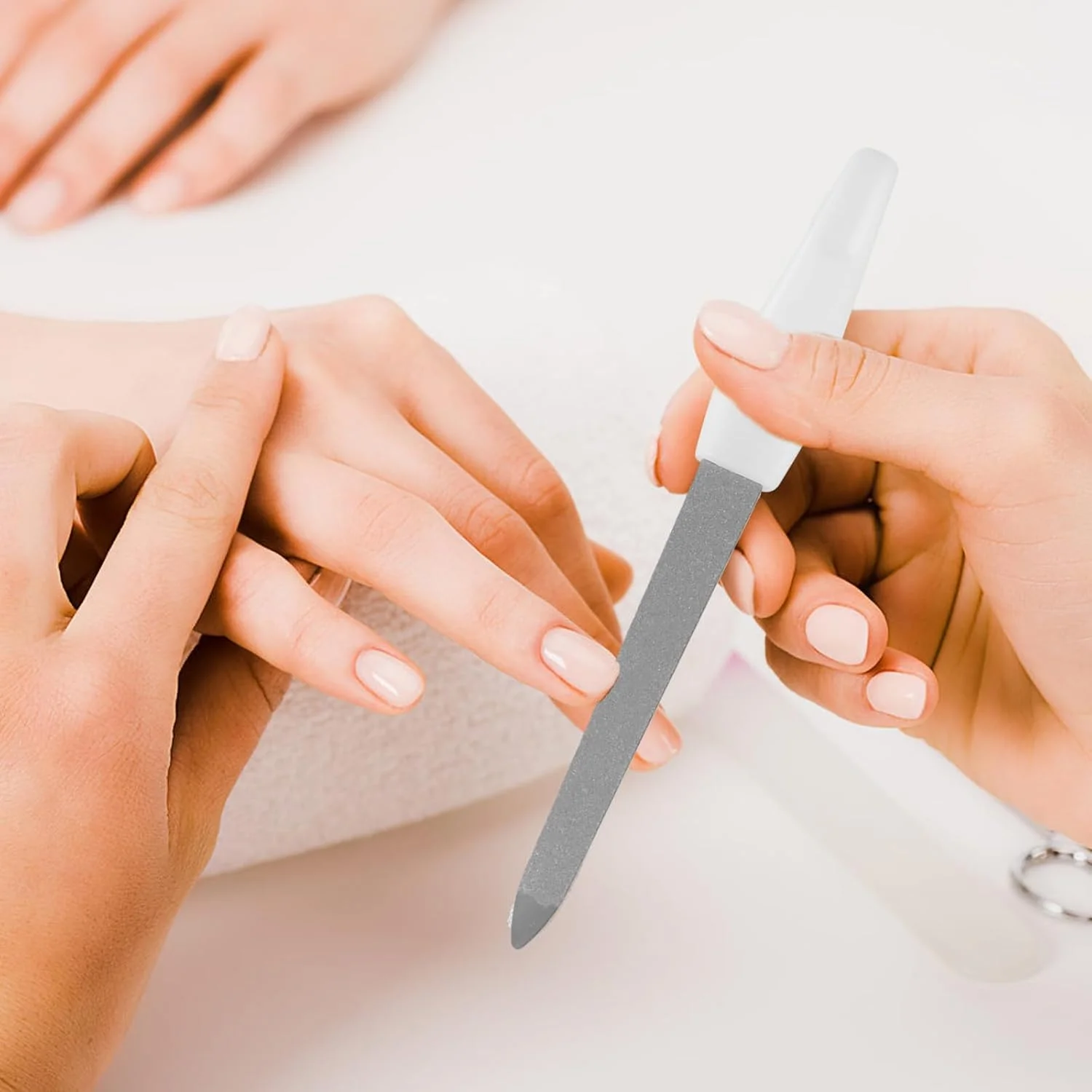 ست 4 عددی سوهان ناخن فلزی YILANJIN، تخته سمباده برای ناخن، سوهان و بافر ناخن حرفه ای، بلاک بافر 4 طرفه، ابزار جانبی سوهان کشی ناخن برای استفاده در مانیکور ست 4 عددی سوهان ناخن فلزی YILANJIN، تخته سمباده برای ناخن، سوهان و بافر ناخن حرفه ای، بلاک بافر 4 طرفه، ابزار جانبی سوهان کشی ناخن برای استفاده در مانیکور