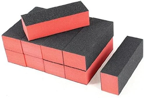 بافر پولیش ناخن Onwon مدل 4 طرفه، مجموعه 10 عددی، سوهان ناخن، مناسب پدیکور و مانیکور (مشکی قرمز) بافر پولیش ناخن Onwon مدل 4 طرفه، مجموعه 10 عددی، سوهان ناخن، مناسب پدیکور و مانیکور (مشکی قرمز)