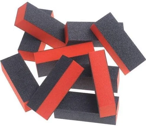 بافر پولیش ناخن Onwon مدل 4 طرفه، مجموعه 10 عددی، سوهان ناخن، مناسب پدیکور و مانیکور (مشکی قرمز) بافر پولیش ناخن Onwon مدل 4 طرفه، مجموعه 10 عددی، سوهان ناخن، مناسب پدیکور و مانیکور (مشکی قرمز)