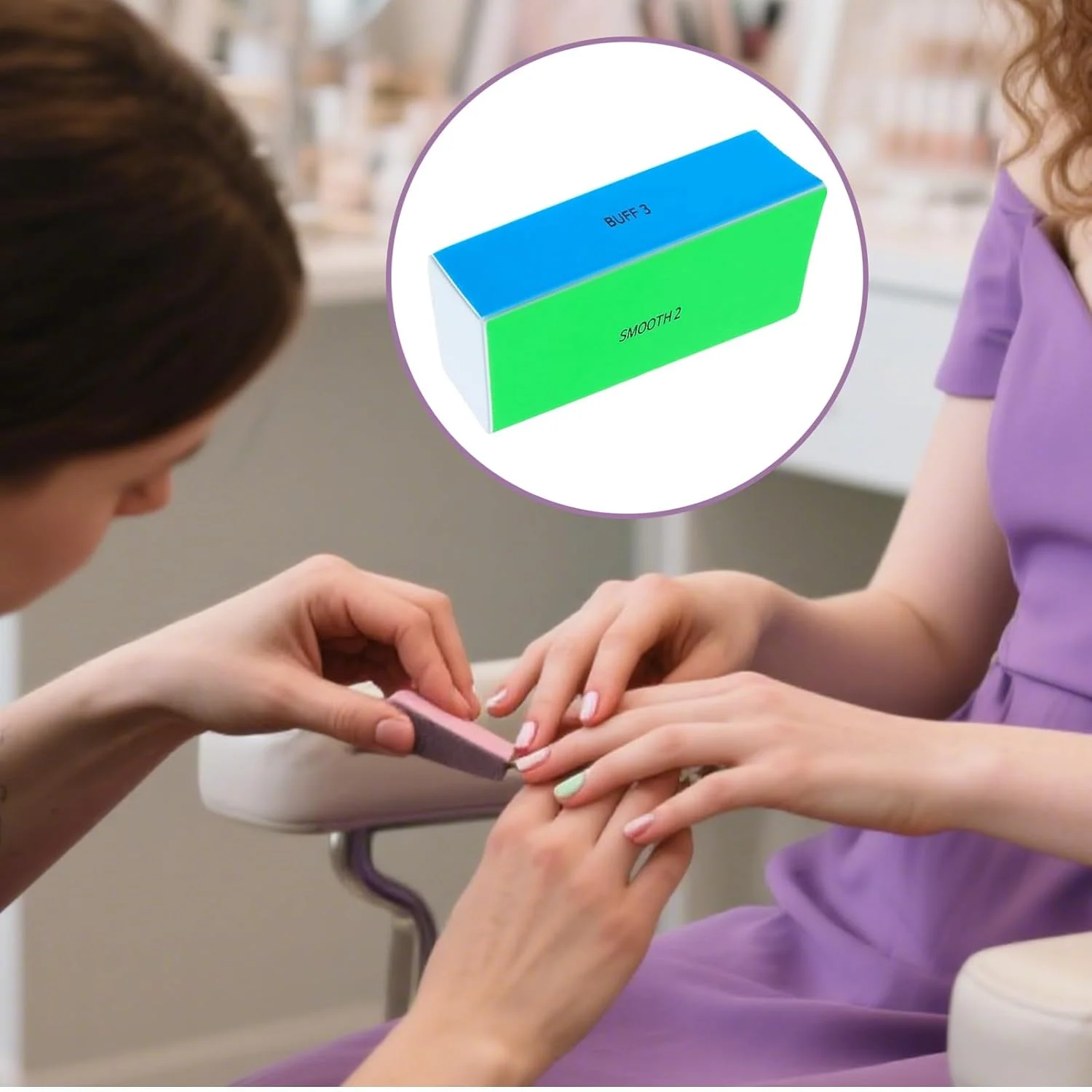 بسته 3 عددی بافر ناخن 4 طرفه برای ناخن های طبیعی و اکریلیک، سوهان و بافر ناخن بلوکی، پولیشر بلوک بافر صاف کننده، بافر سوهان ناخن برای براق کردن بسته 3 عددی بافر ناخن 4 طرفه برای ناخن های طبیعی و اکریلیک، سوهان و بافر ناخن بلوکی، پولیشر بلوک بافر صاف کننده، بافر سوهان ناخن برای براق کردن