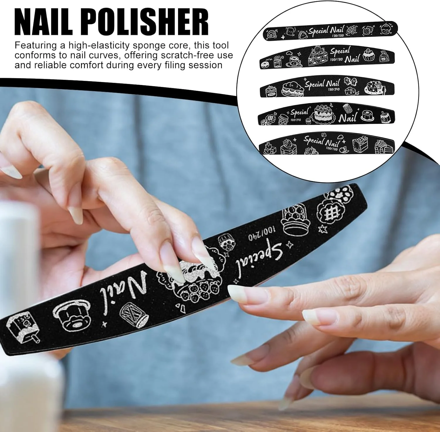 سوهان و بافر ناخن - بافرهای درخشان کننده طبیعی ناخن، سوهان اسفنجی - ابزار مانیکور برای شکل دادن به ناخن های پا، مناسب منزل، سالن، مسافرت، اسپا، استفاده روزانه، تولد، تعطیلات، هنرمندان، زنان، دختران، دوستان سوهان و بافر ناخن - بافرهای درخشان کننده طبیعی ناخن، سوهان اسفنجی - ابزار مانیکور برای شکل دادن به ناخن های پا، مناسب منزل، سالن، مسافرت، اسپا، استفاده روزانه، تولد، تعطیلات، هنرمندان، زنان، دختران، دوستان