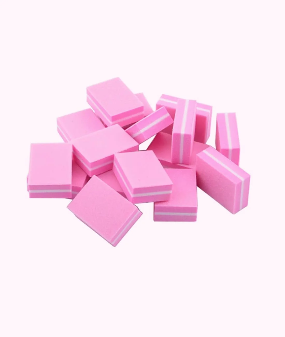 بافر ناخن، مینی بافر بلاک سوهان ناخن، بافر بلاک ناخن دانه بندی 100/180، 50 عدد