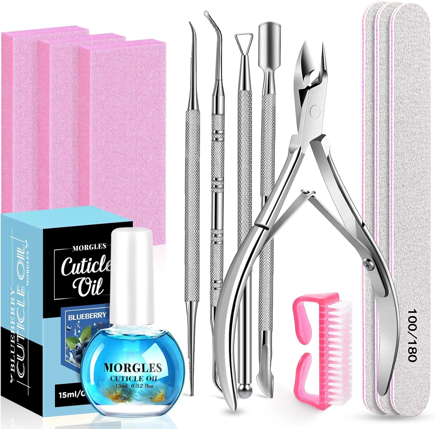 سوهان ناخن و بافر به همراه کیت مراقبت از ناخن سوهان ناخن و بافر به همراه کیت مراقبت از ناخن