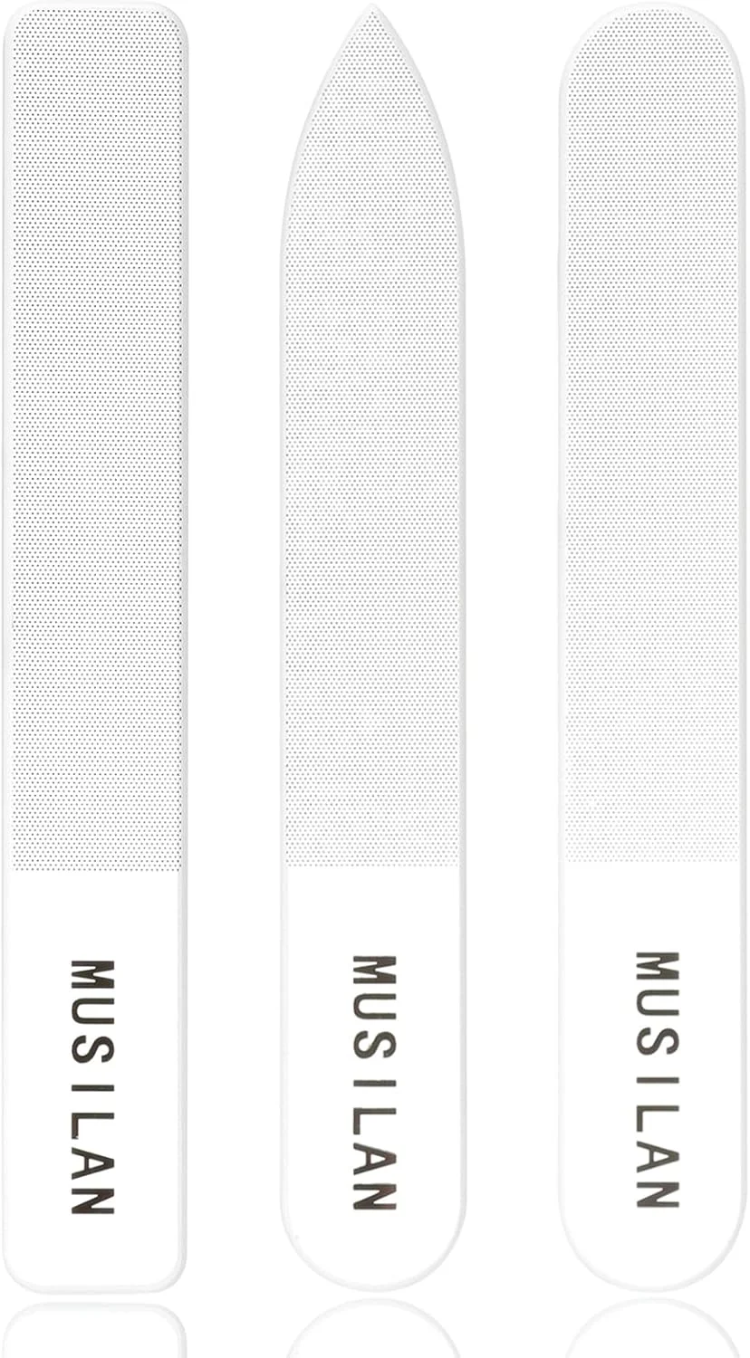 ست سوهان ناخن شیشه ای کریستالی MUSILAN، 3 عددی، سوهان ناخن شیشه ای برای مانیکور و پدیکور حرفه ای، مراقبت از ناخن، شامل 3 سوهان ناخن کریستالی، سوهان ناخن شیشه ای برای ناخن های طبیعی و ناخن های اکریلیک ست سوهان ناخن شیشه ای کریستالی MUSILAN، 3 عددی، سوهان ناخن شیشه ای برای مانیکور و پدیکور حرفه ای، مراقبت از ناخن، شامل 3 سوهان ناخن کریستالی، سوهان ناخن شیشه ای برای ناخن های طبیعی و ناخن های اکریلیک