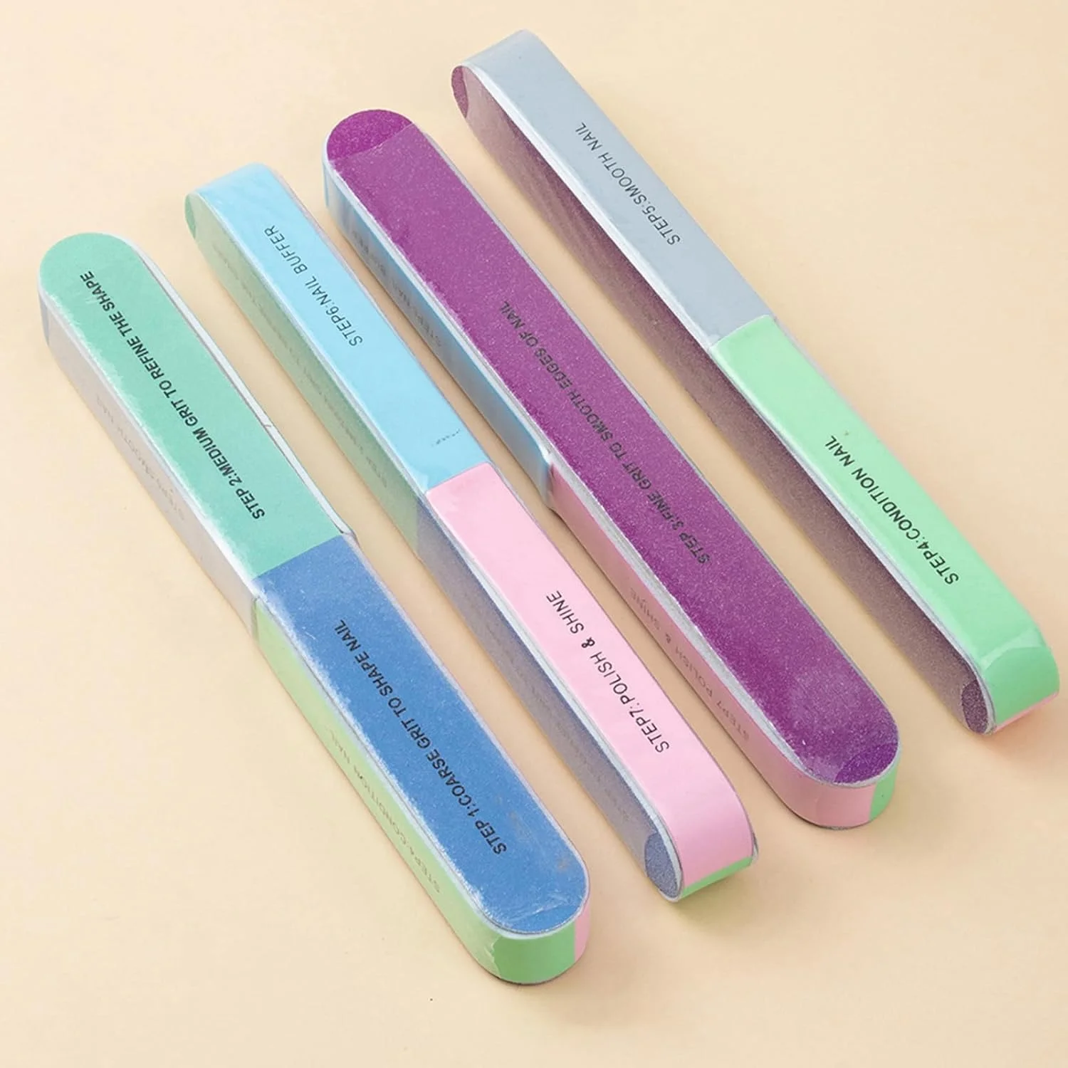 سوهان ناخن چند طرفه برای زنان و مردان، چوب بافر مانیکور حرفه ای برای شکل دادن، صاف کردن و صیقل دادن هنر و مراقبت از ناخن سوهان ناخن چند طرفه برای زنان و مردان، چوب بافر مانیکور حرفه ای برای شکل دادن، صاف کردن و صیقل دادن هنر و مراقبت از ناخن