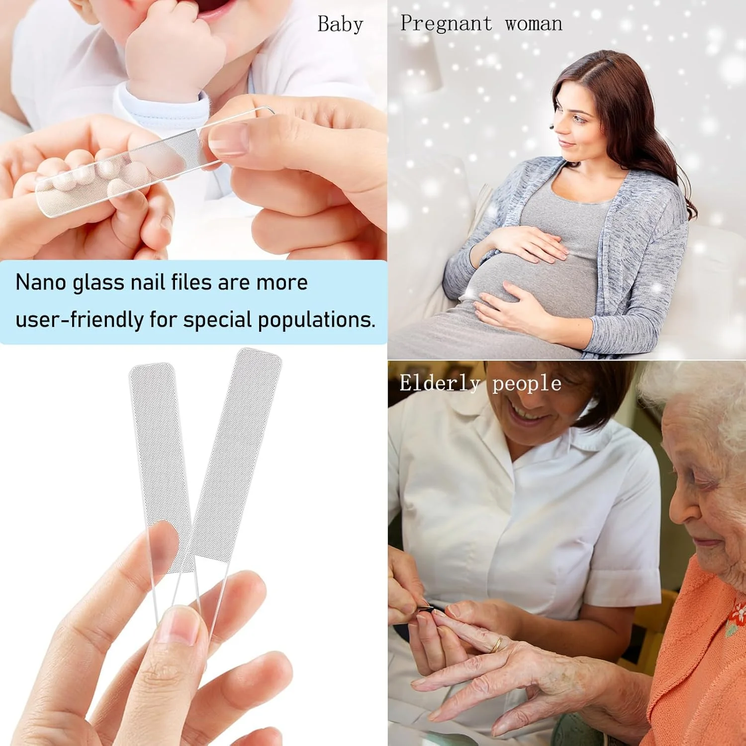 ست سوهان ناخن شیشه ای کریستالی MUSILAN، 3 عددی، سوهان ناخن شیشه ای برای مانیکور و پدیکور حرفه ای، مراقبت از ناخن، شامل 3 سوهان ناخن کریستالی، سوهان ناخن شیشه ای برای ناخن های طبیعی و ناخن های اکریلیک